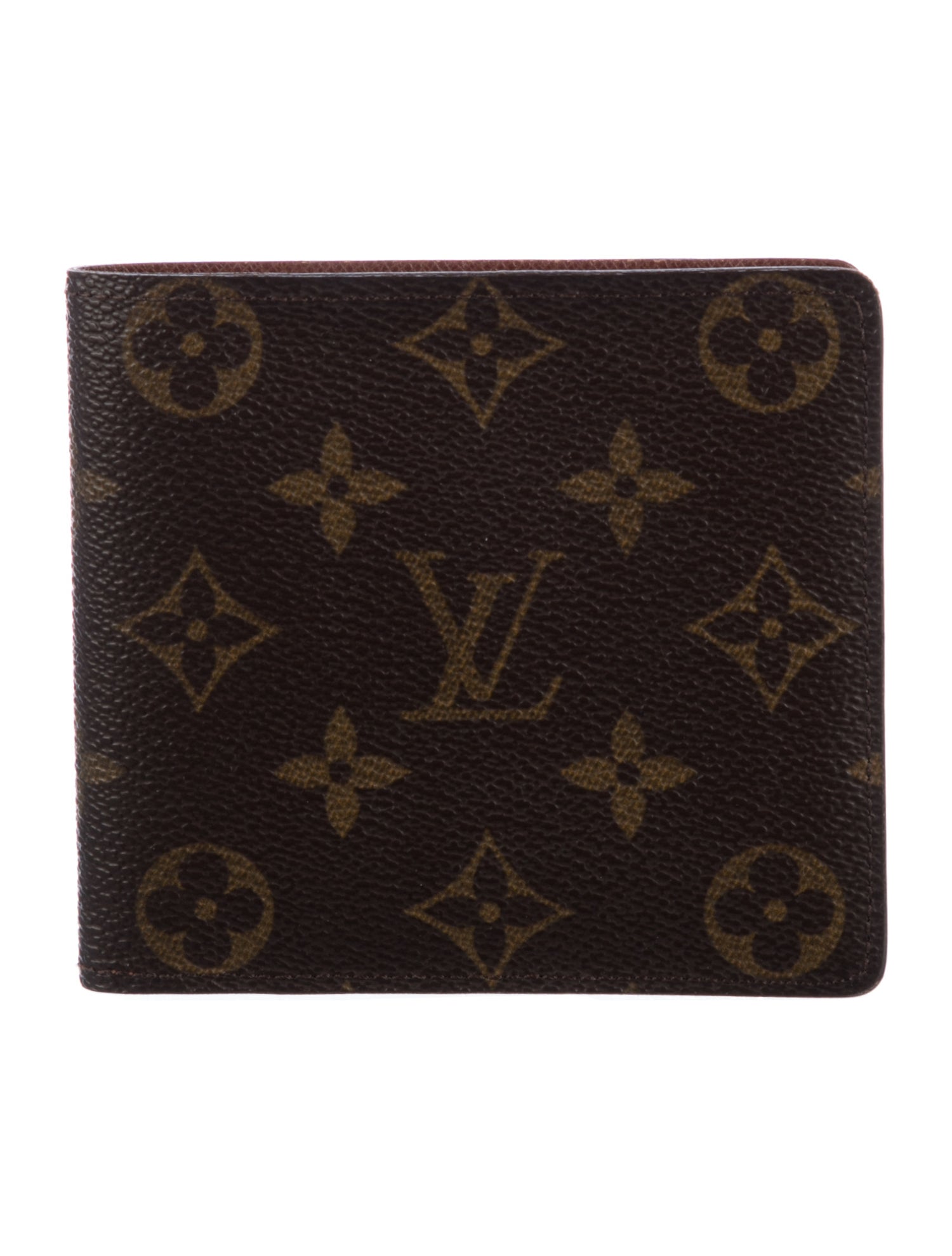 Louis Vuitton LV Monogram Coated Canvas Porte-Billets Compact Wallet