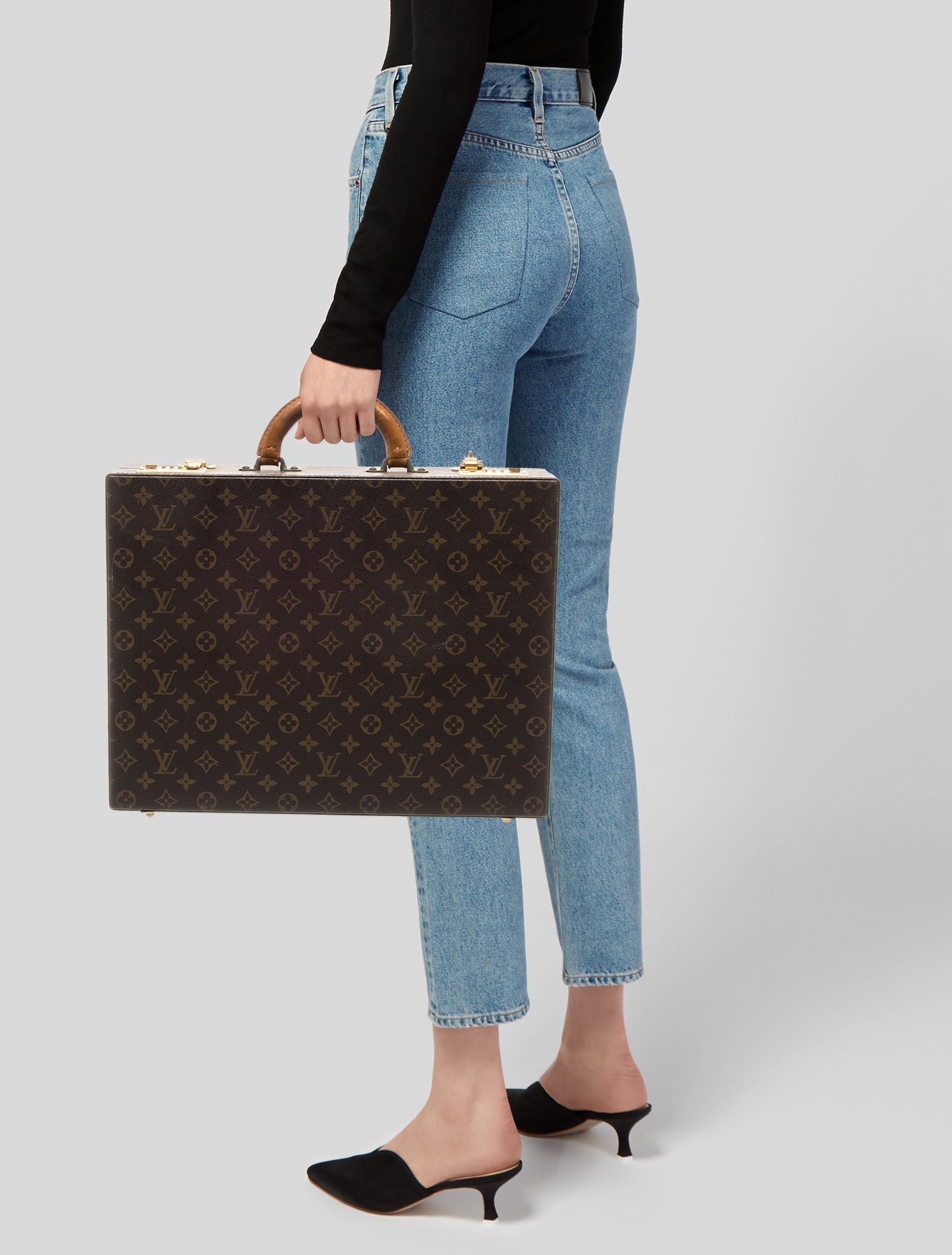 Louis Vuitton Vintage Monogram Attaché-Class Plat
