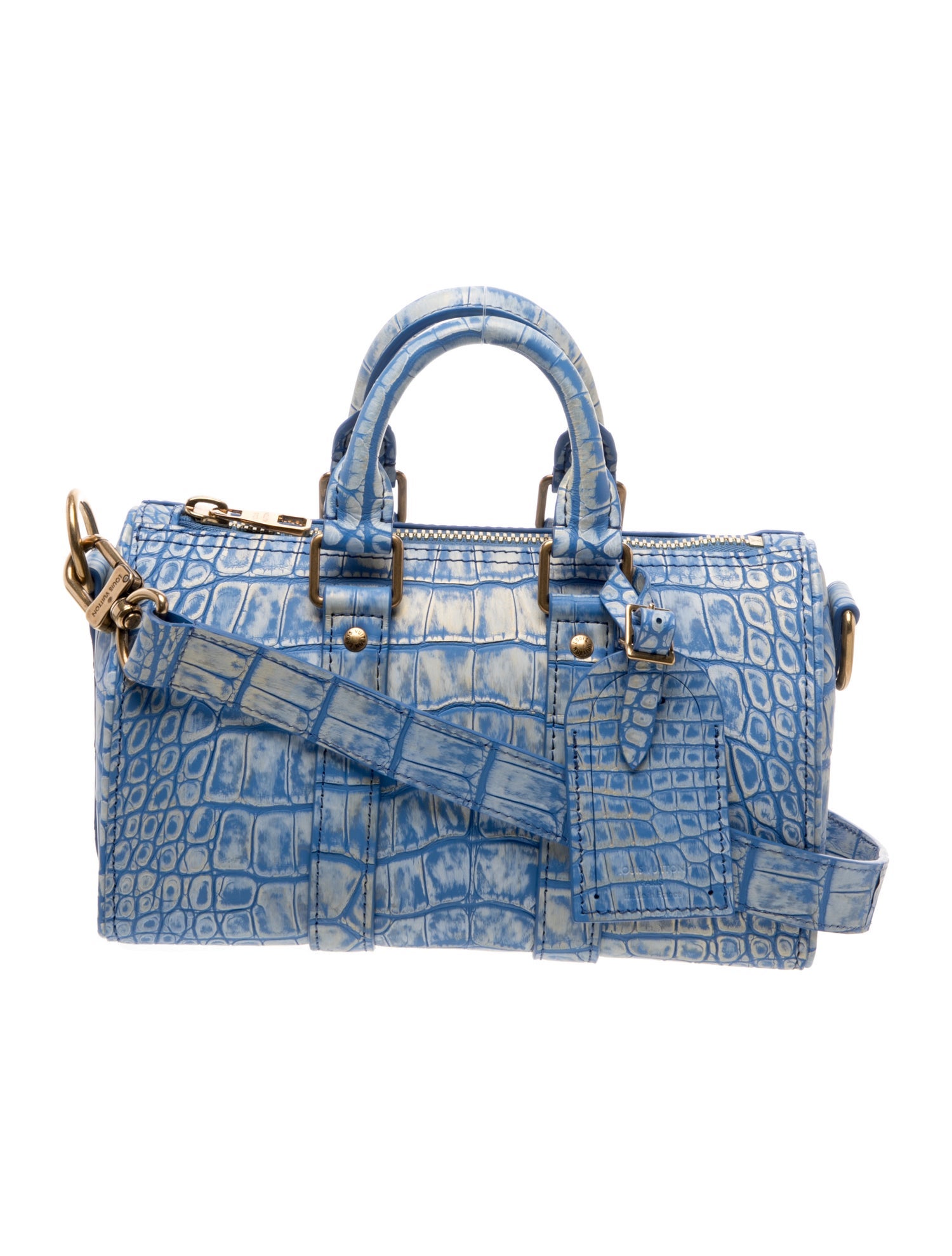 Louis Vuitton Alligator Keepall Bandouliere 25