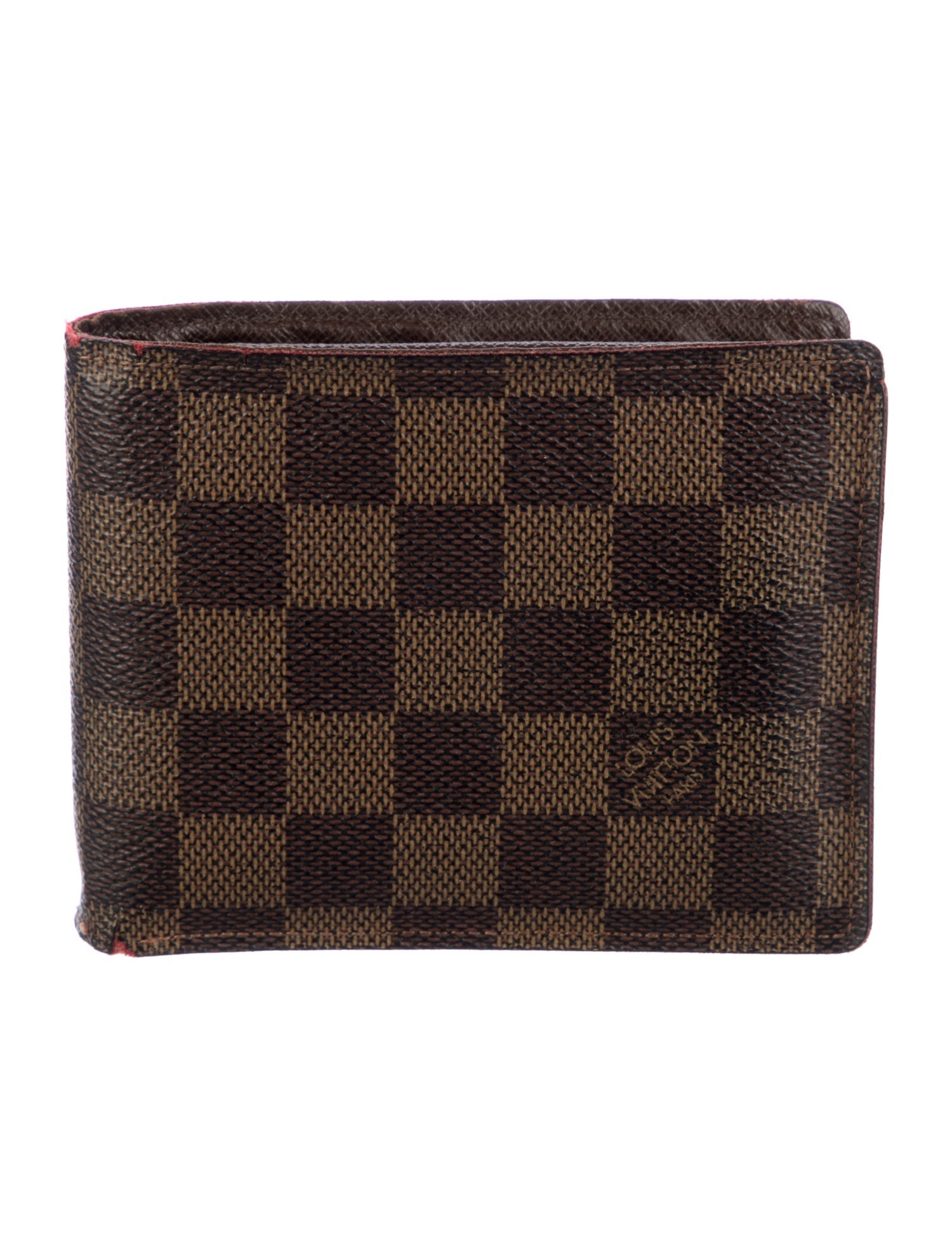 Louis Vuitton Damier Ebene Pattern Wallet