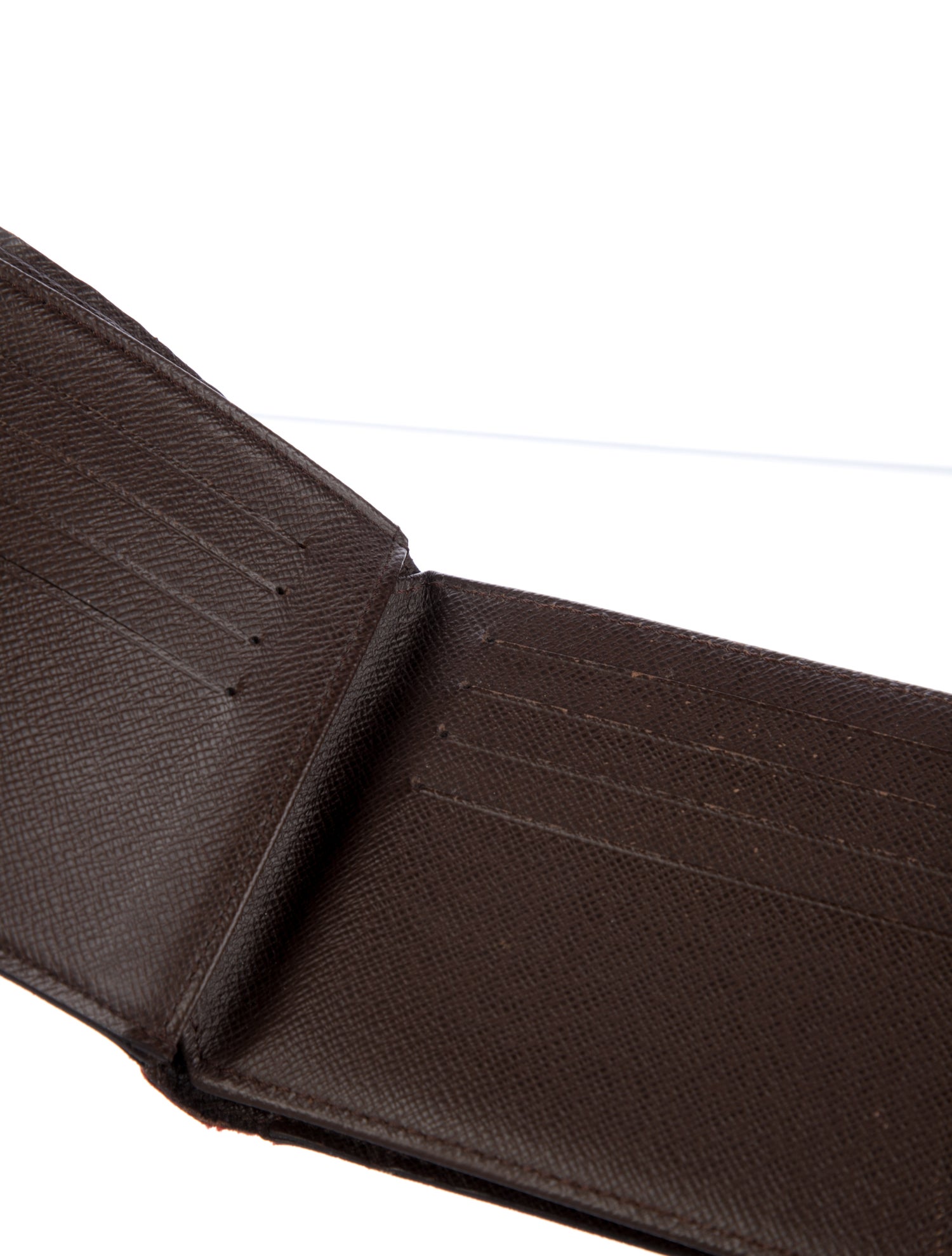 Damier Ebene Pattern Wallet