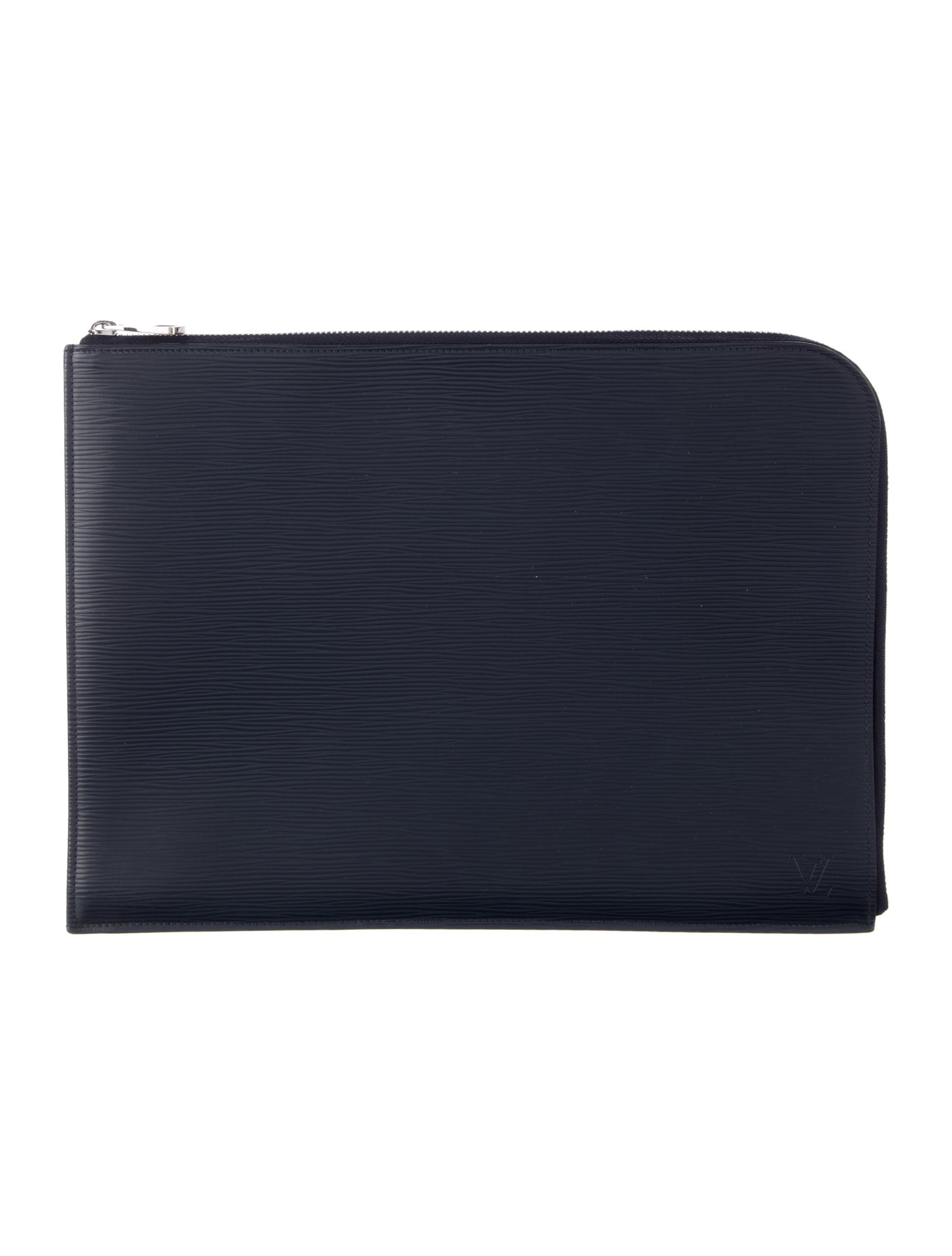 Louis Vuitton Leather Textured Laptop Case