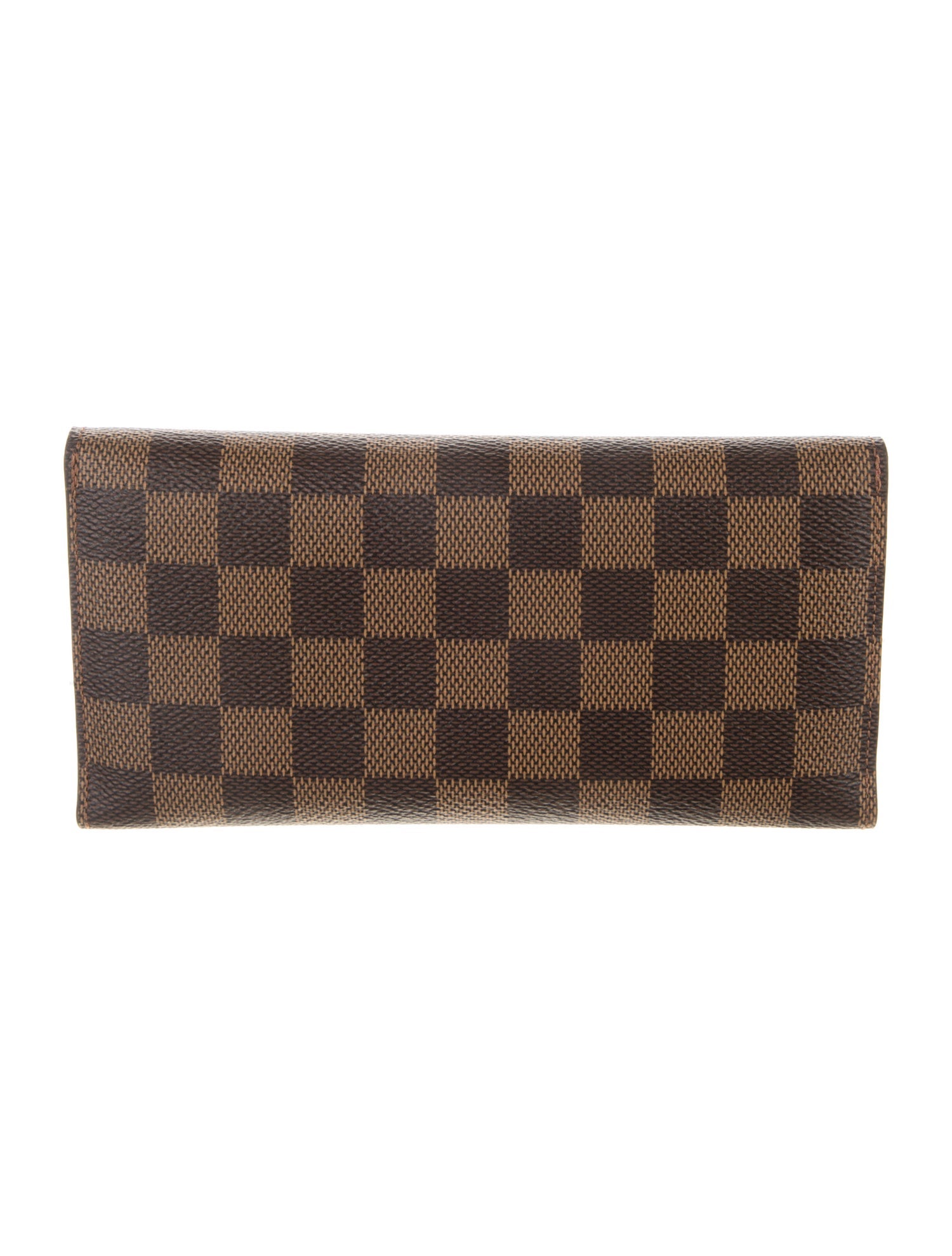 Louis Vuitton 2017 Damier Ebene Pattern Wallet
