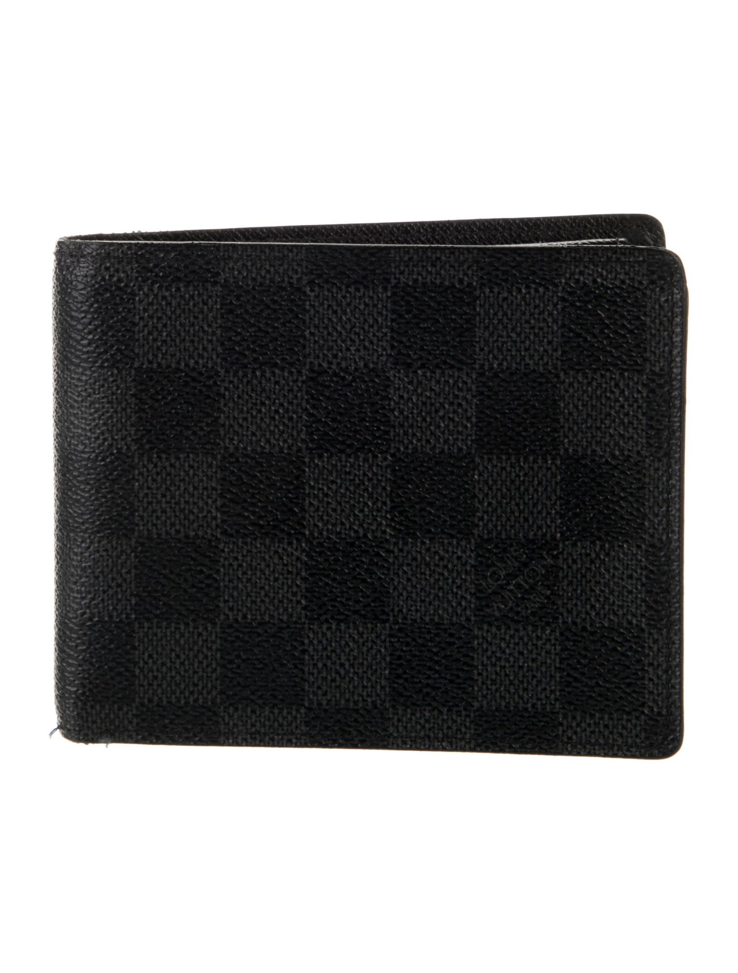 Louis Vuitton Damier Graphite Pattern Coated Canvas Wallet