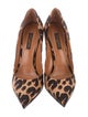 Louis Vuitton Leopard Print Pumps