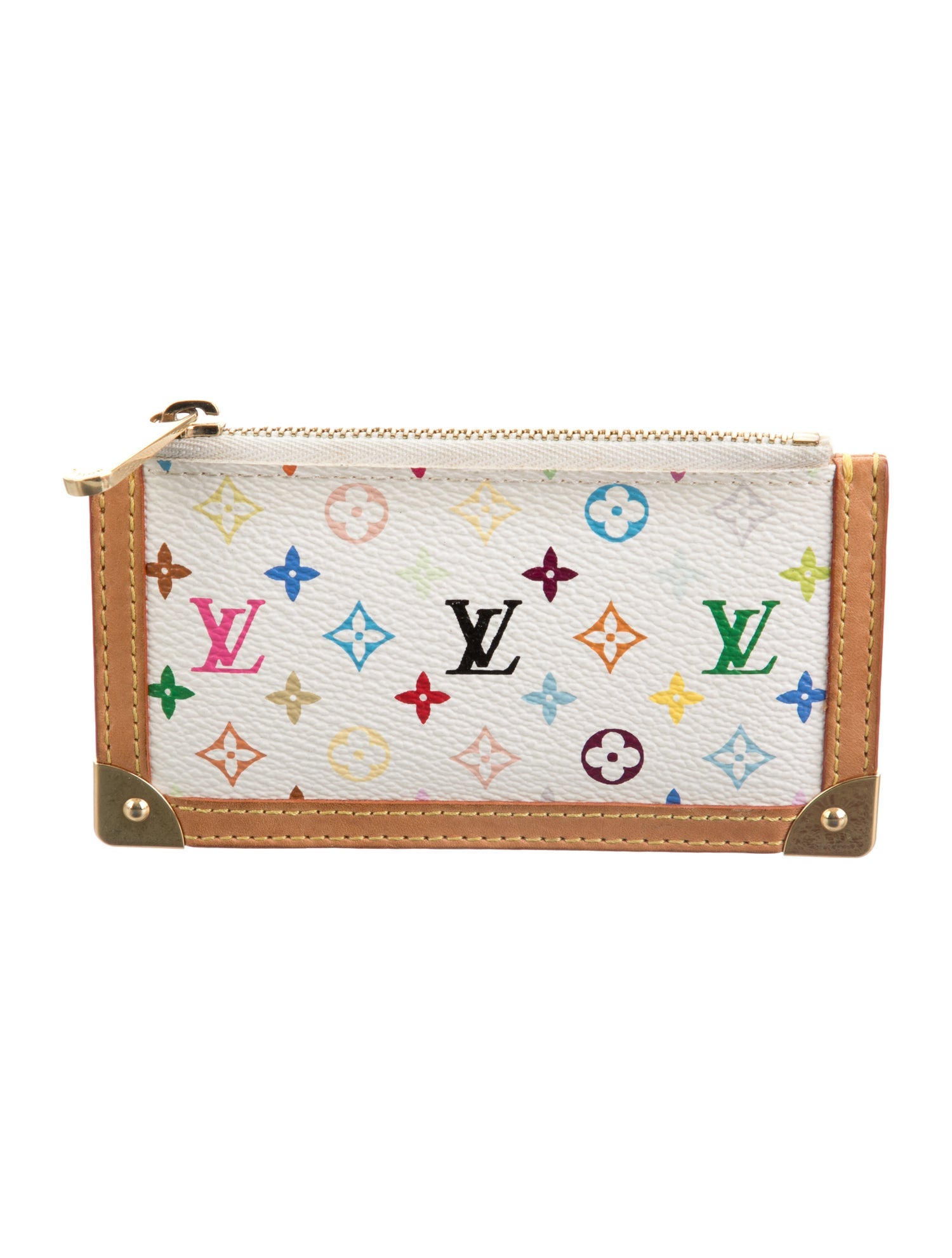 Louis Vuitton Multicolore Monogram Pattern Leather Wallet