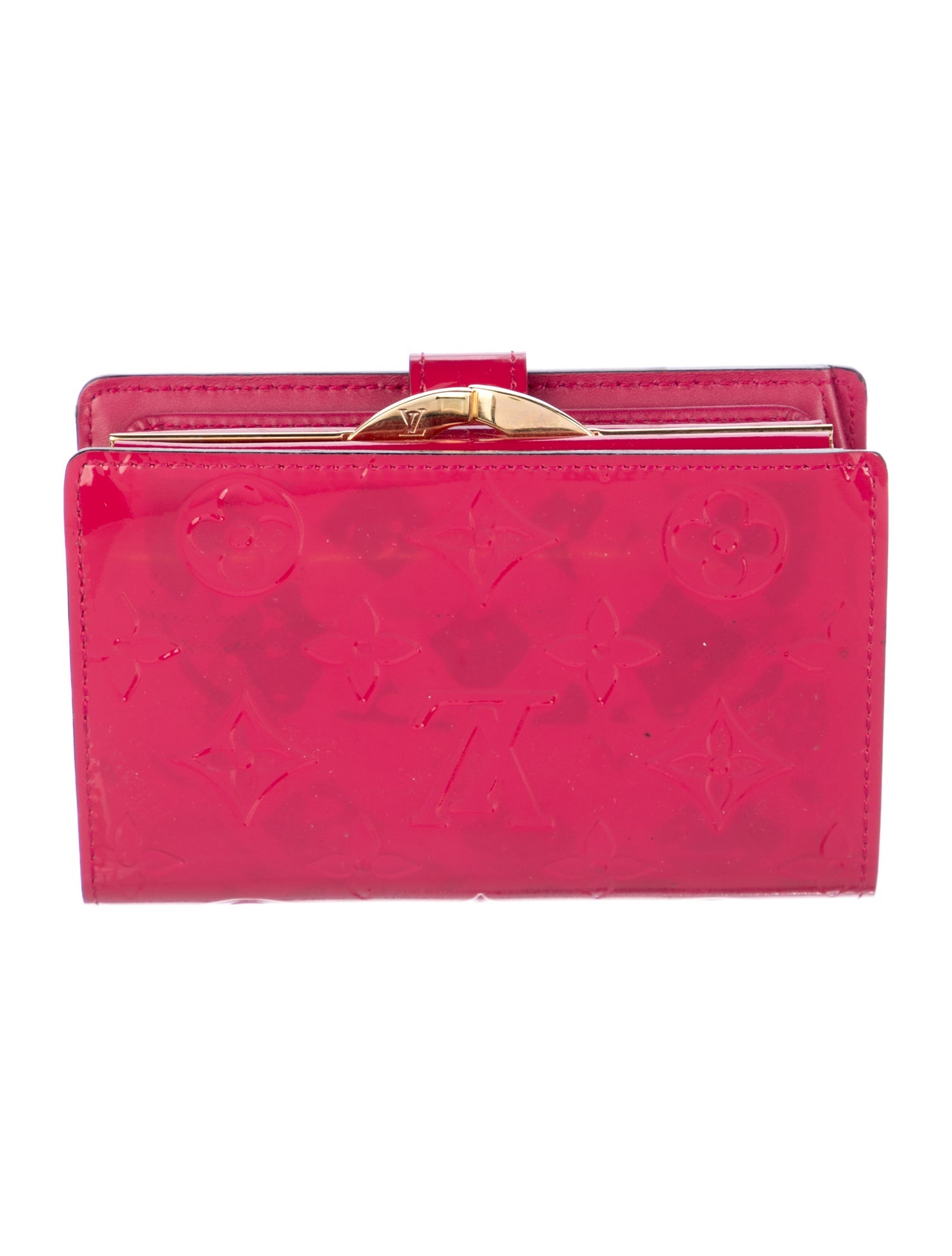 Louis Vuitton Monogram Vernis Vernis Patent Leather French Purse