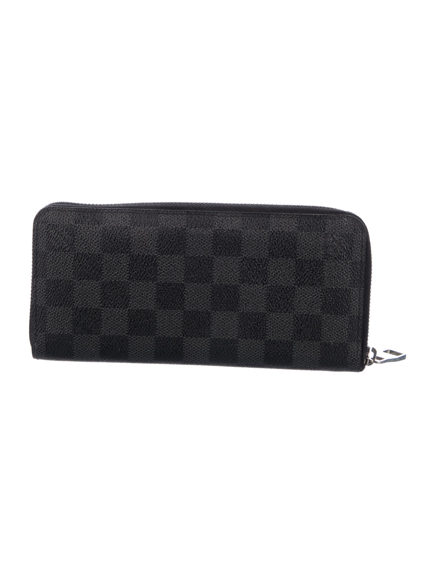 Louis Vuitton Damier Graphite Pattern Coated Canvas Zippy Wallet