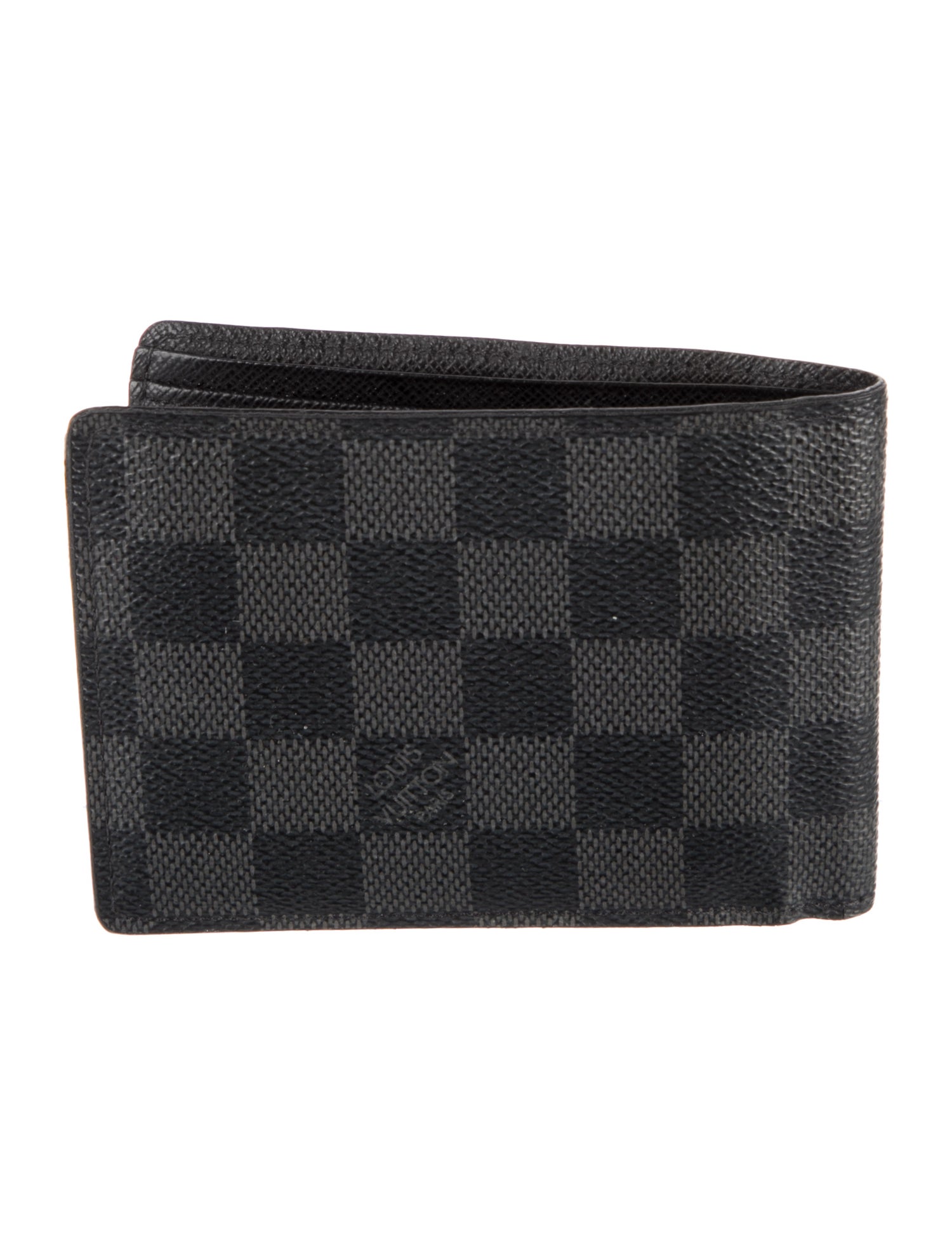 Louis Vuitton Damier Graphite Pattern Coated Canvas Bifold Wallet