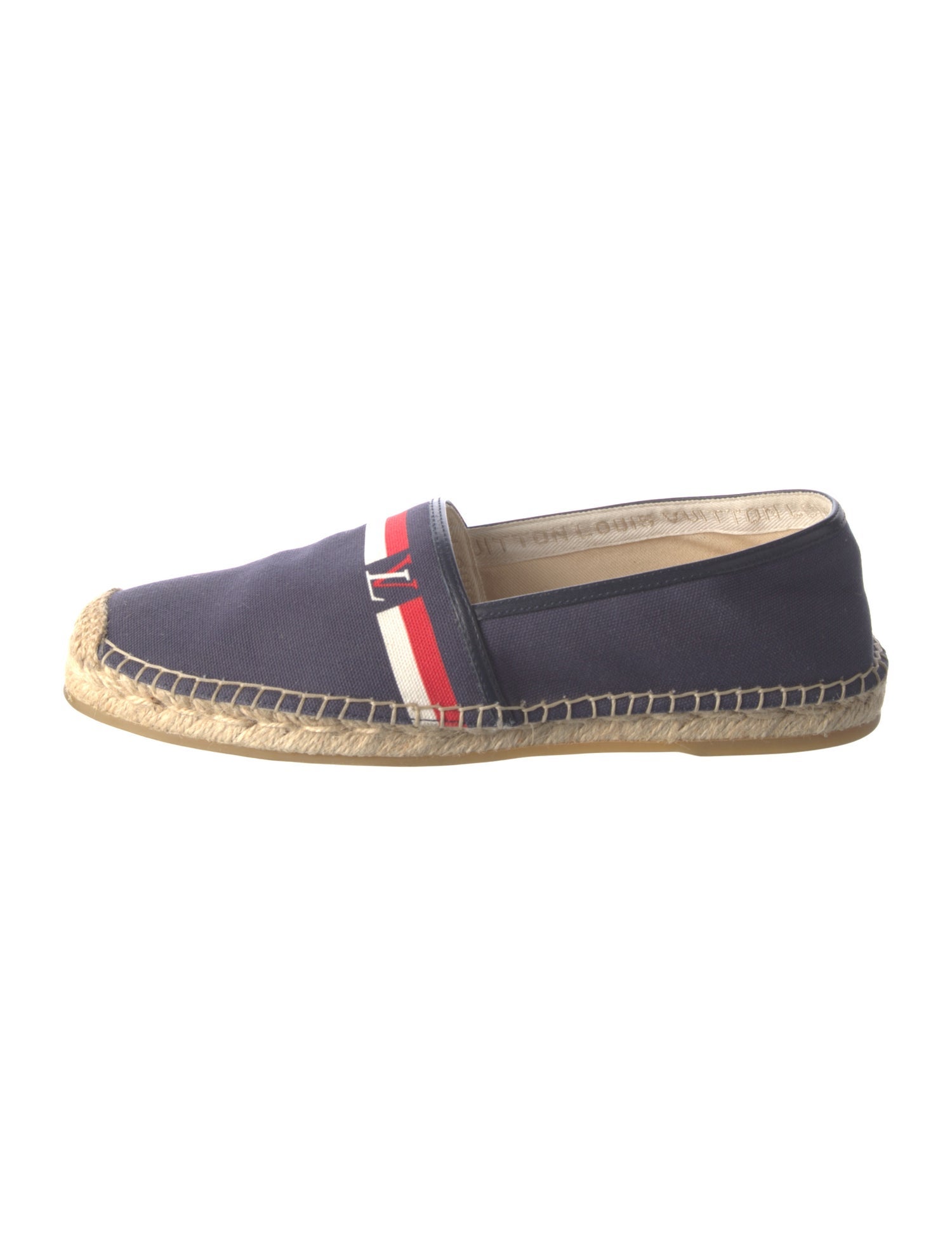 Louis Vuitton Canvas Striped Espadrilles
