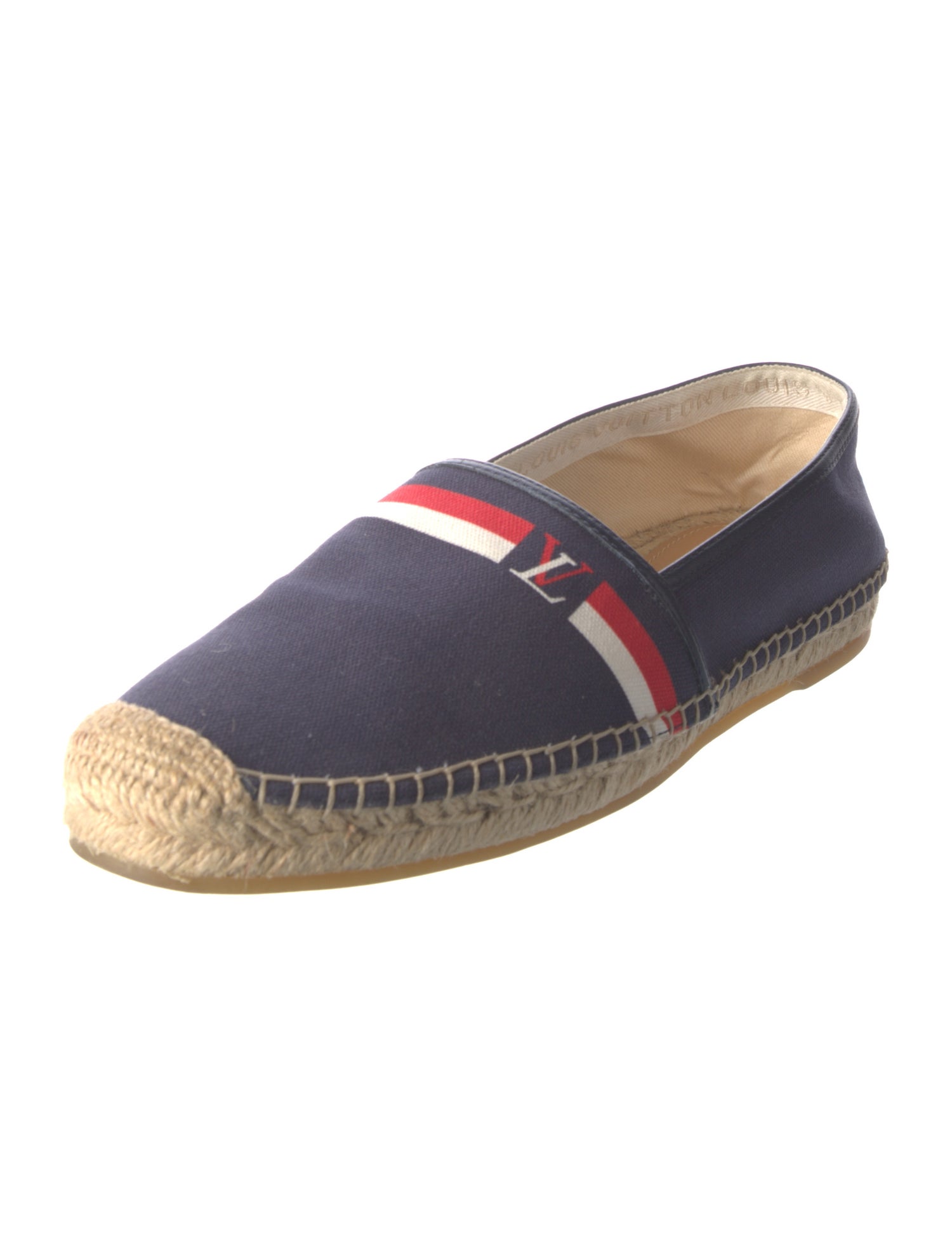 Louis Vuitton Canvas Striped Espadrilles