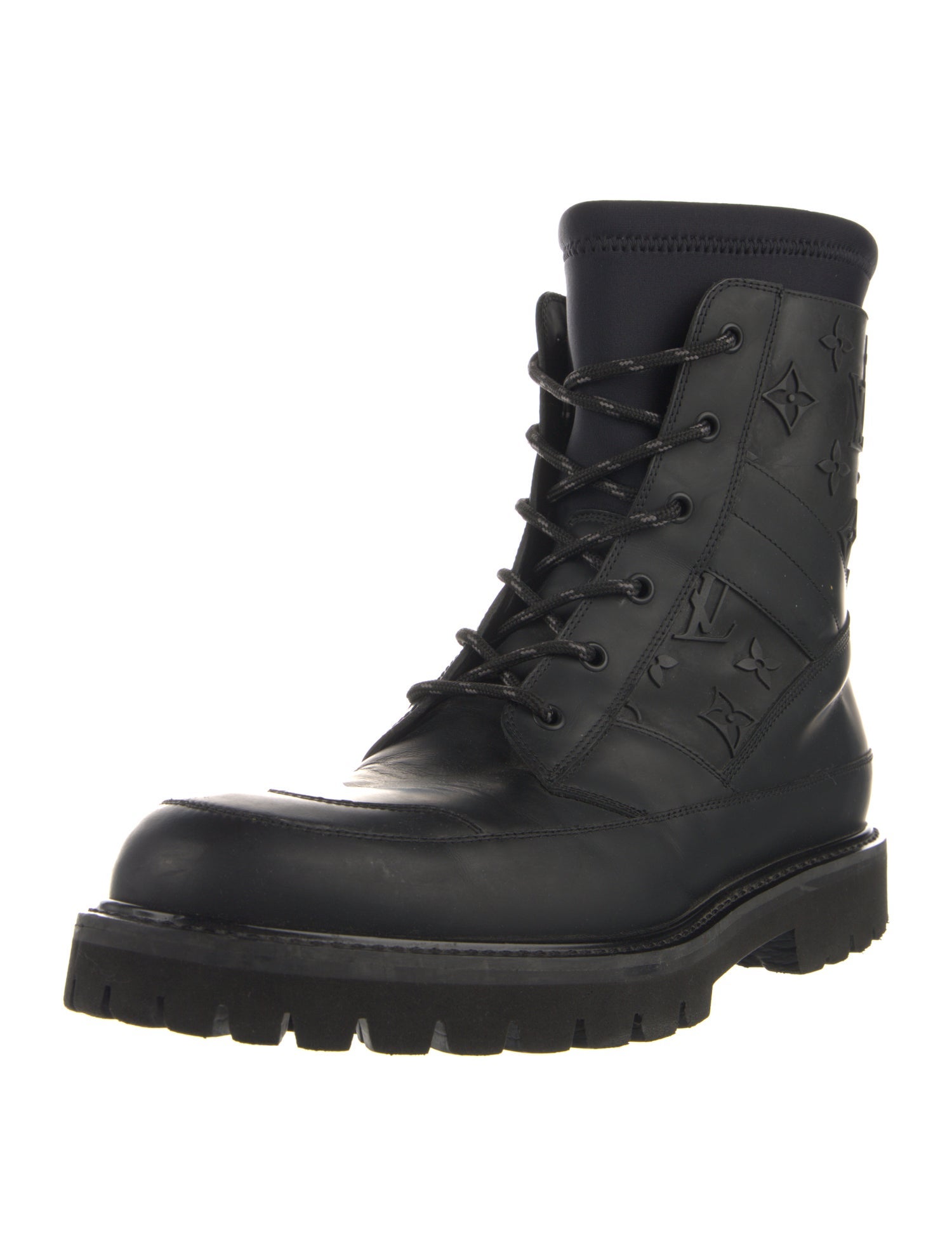 Louis Vuitton LV Monogram Rubber Rain Boots