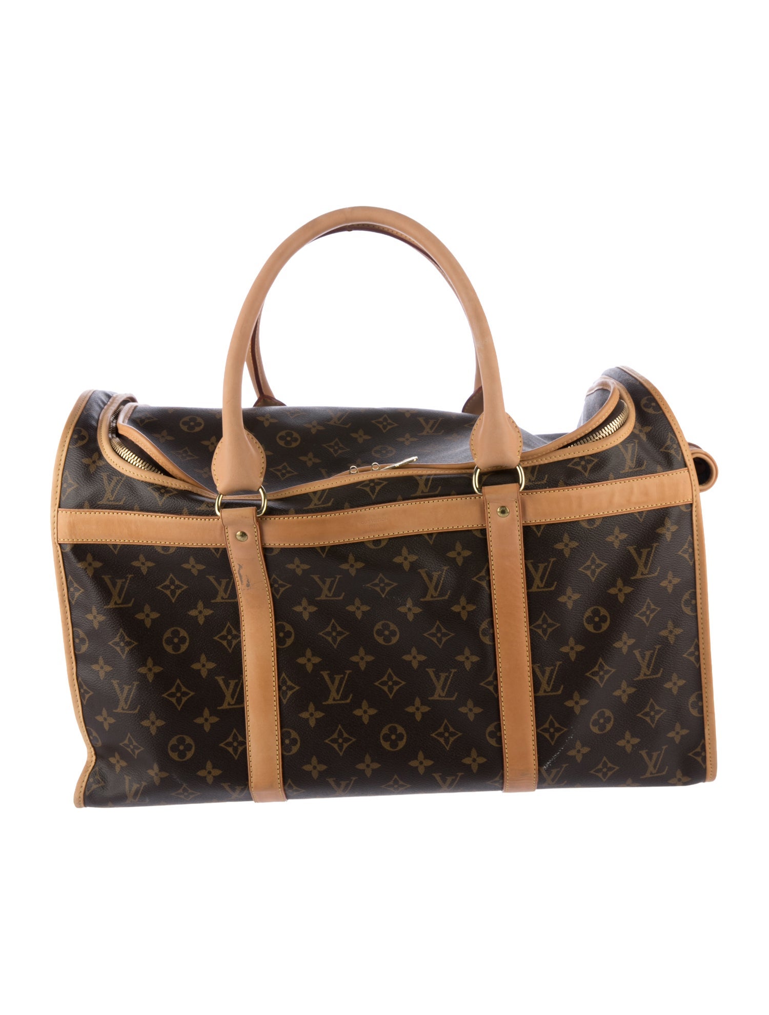 Louis Vuitton Monogram Sac Chien 50 Pet Carrier
