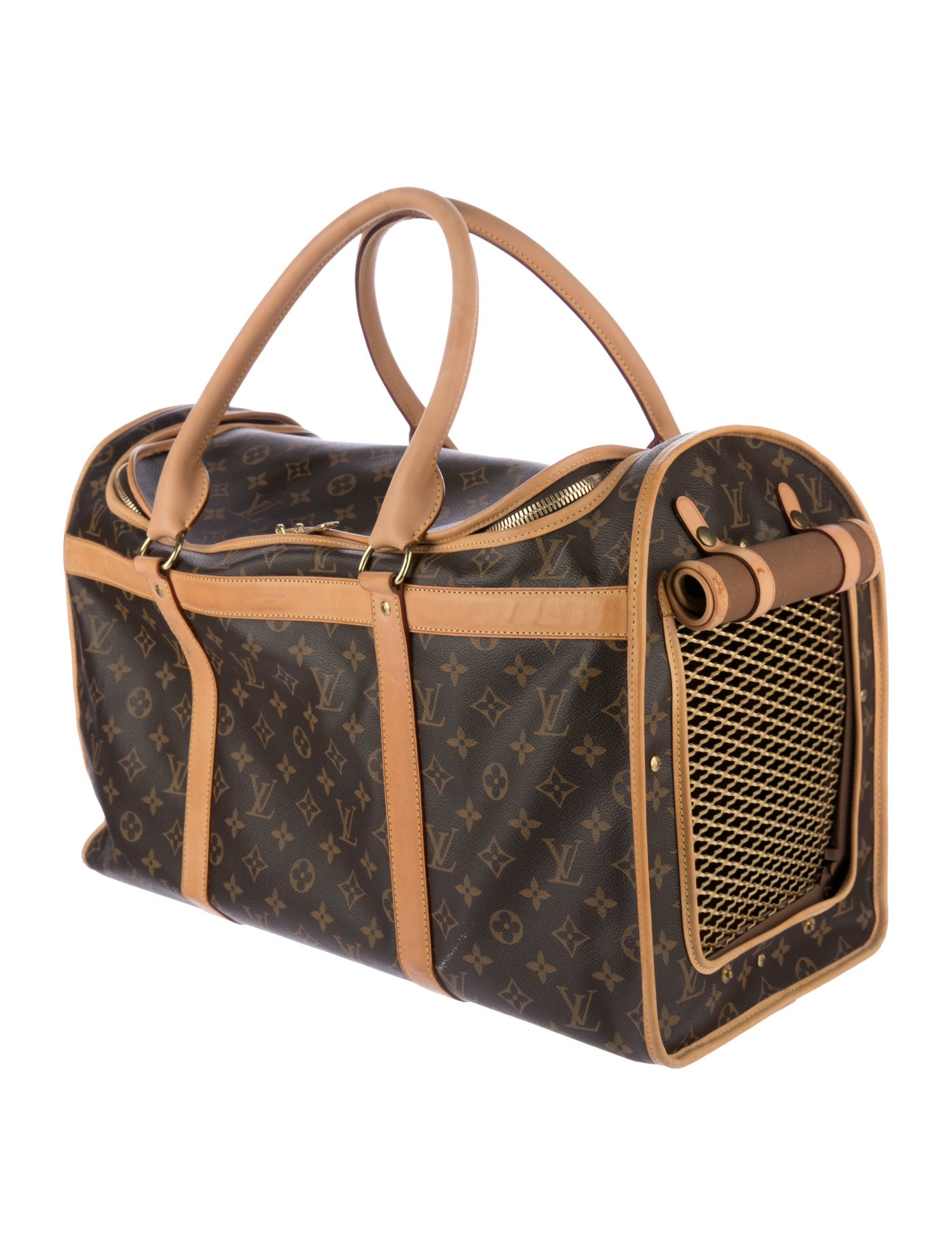 Louis Vuitton Monogram Sac Chien 50 Pet Carrier