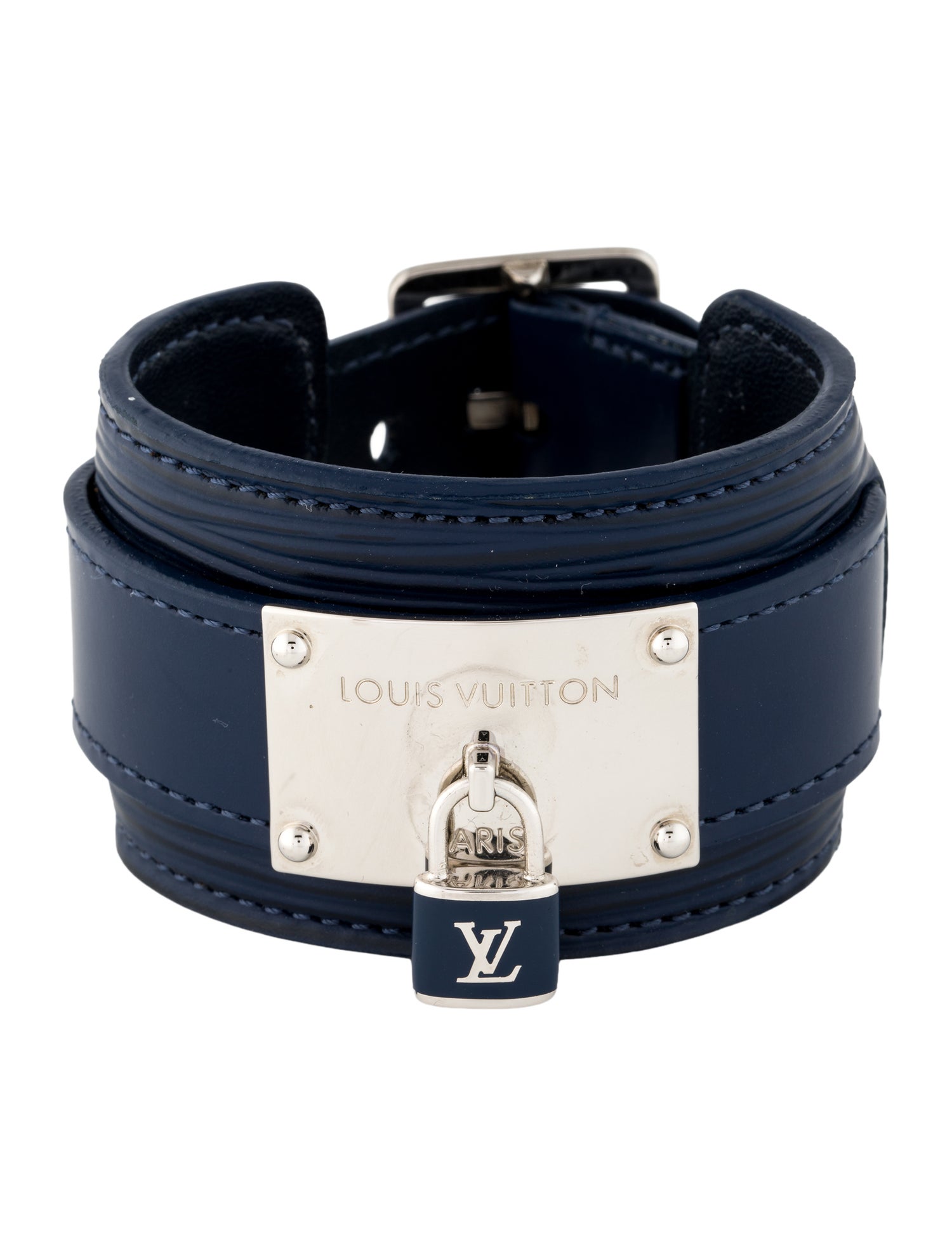 Louis Vuitton Leather Epi Infinit Bracelet