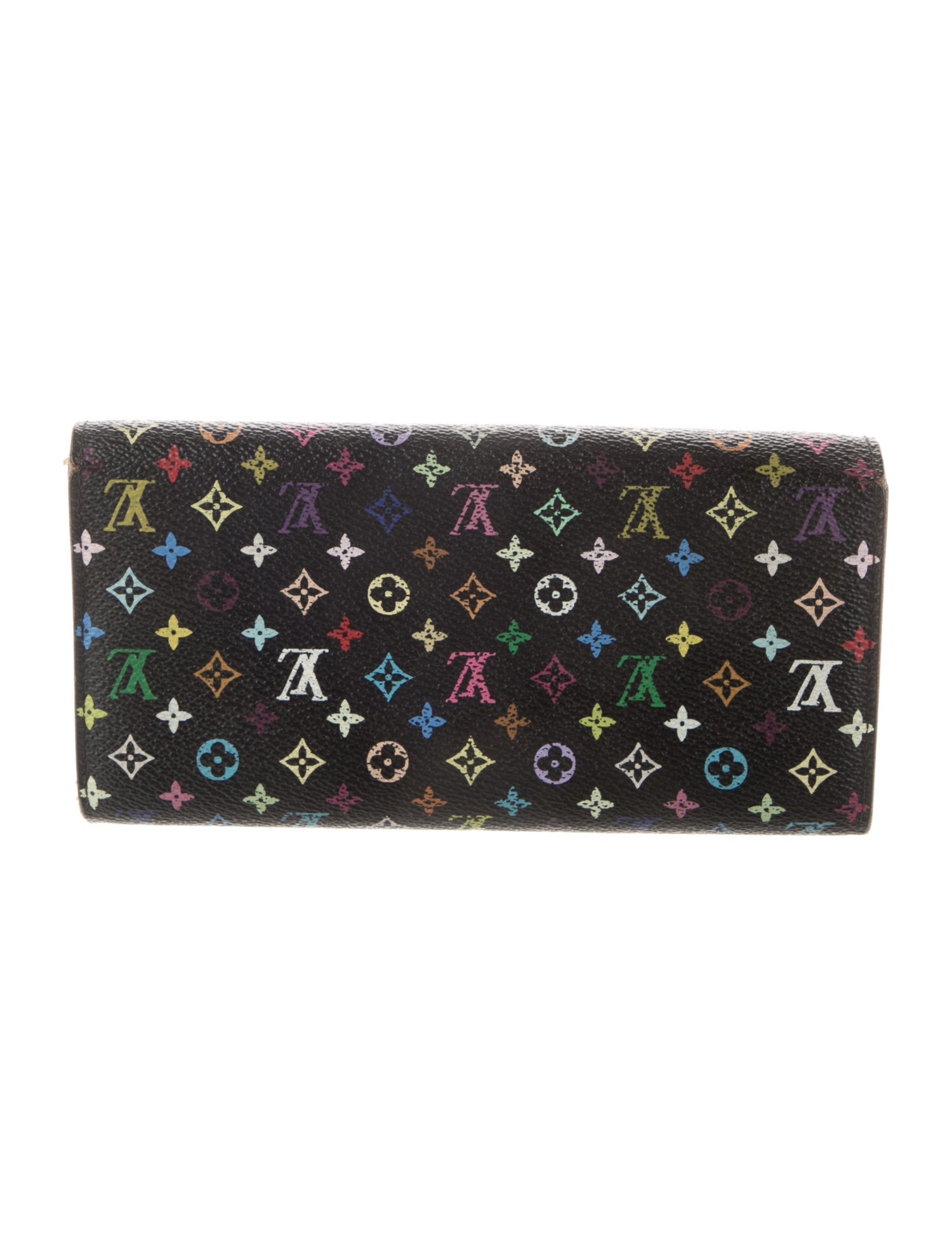 Louis Vuitton 2006 Multicolore Monogram Pattern Sarah Wallet