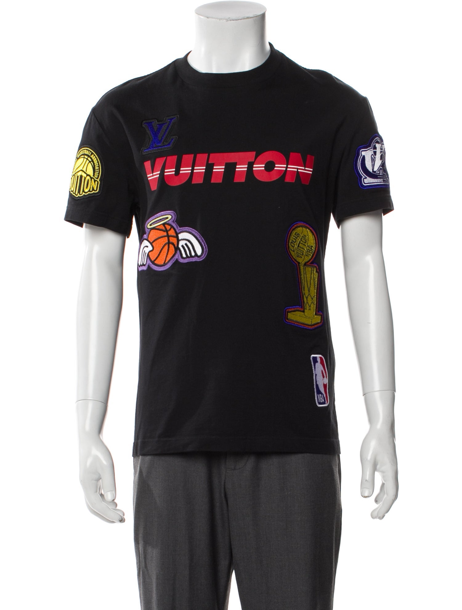 Louis Vuitton x NBA 2021 Multi-Logo T-Shirt