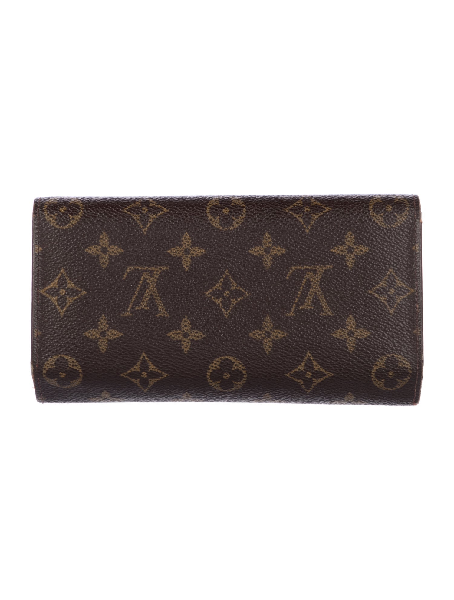 Louis Vuitton Monogram Pattern Coated Canvas Wallet