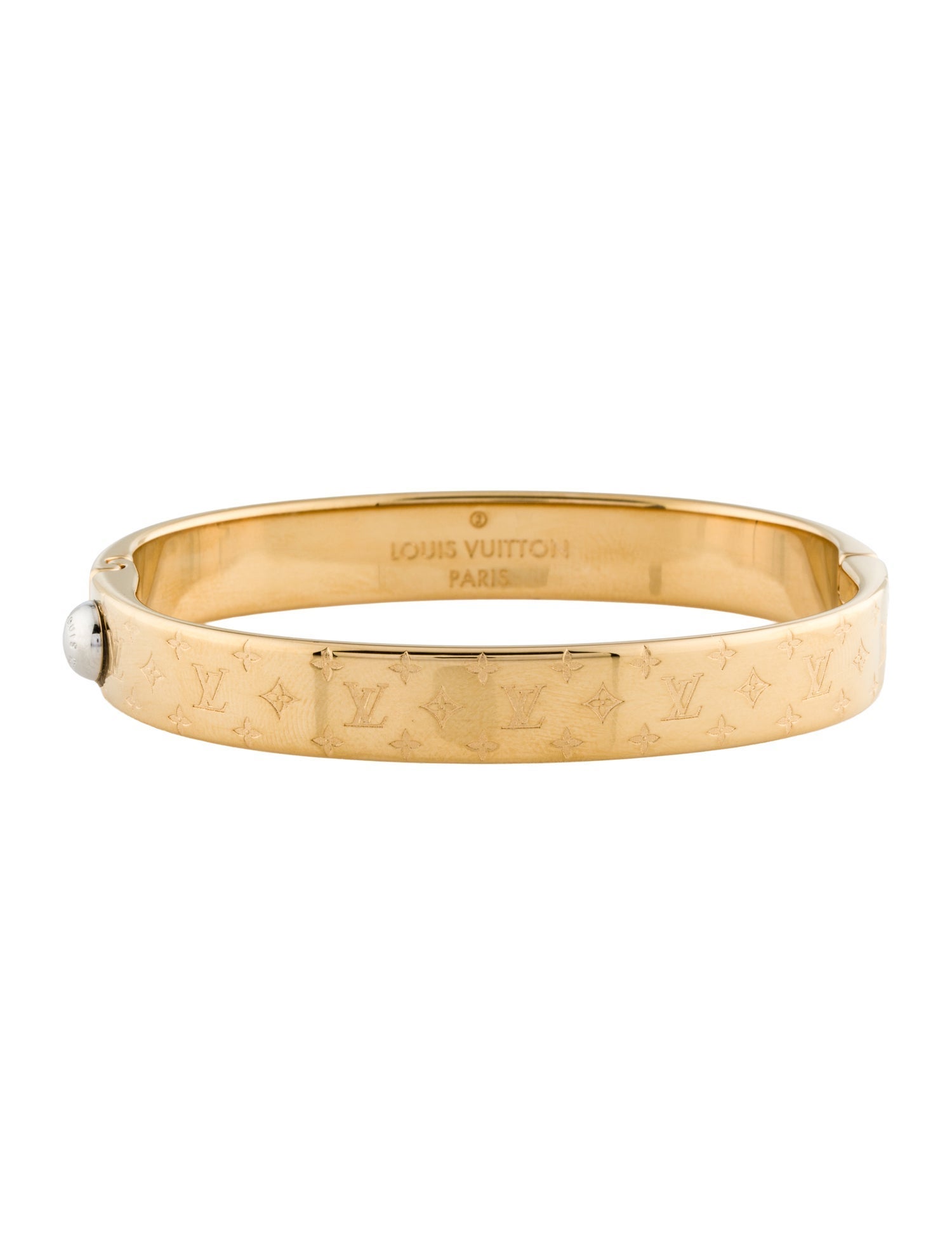 Louis Vuitton Nanogram Cuff Bracelet