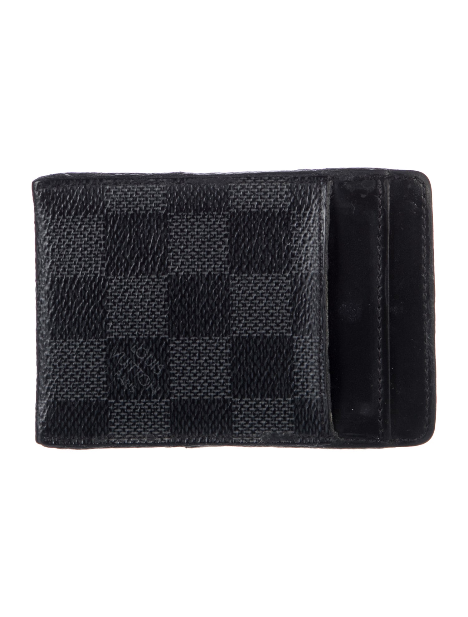 Louis Vuitton 2019 Damier Graphite Pattern Wallet