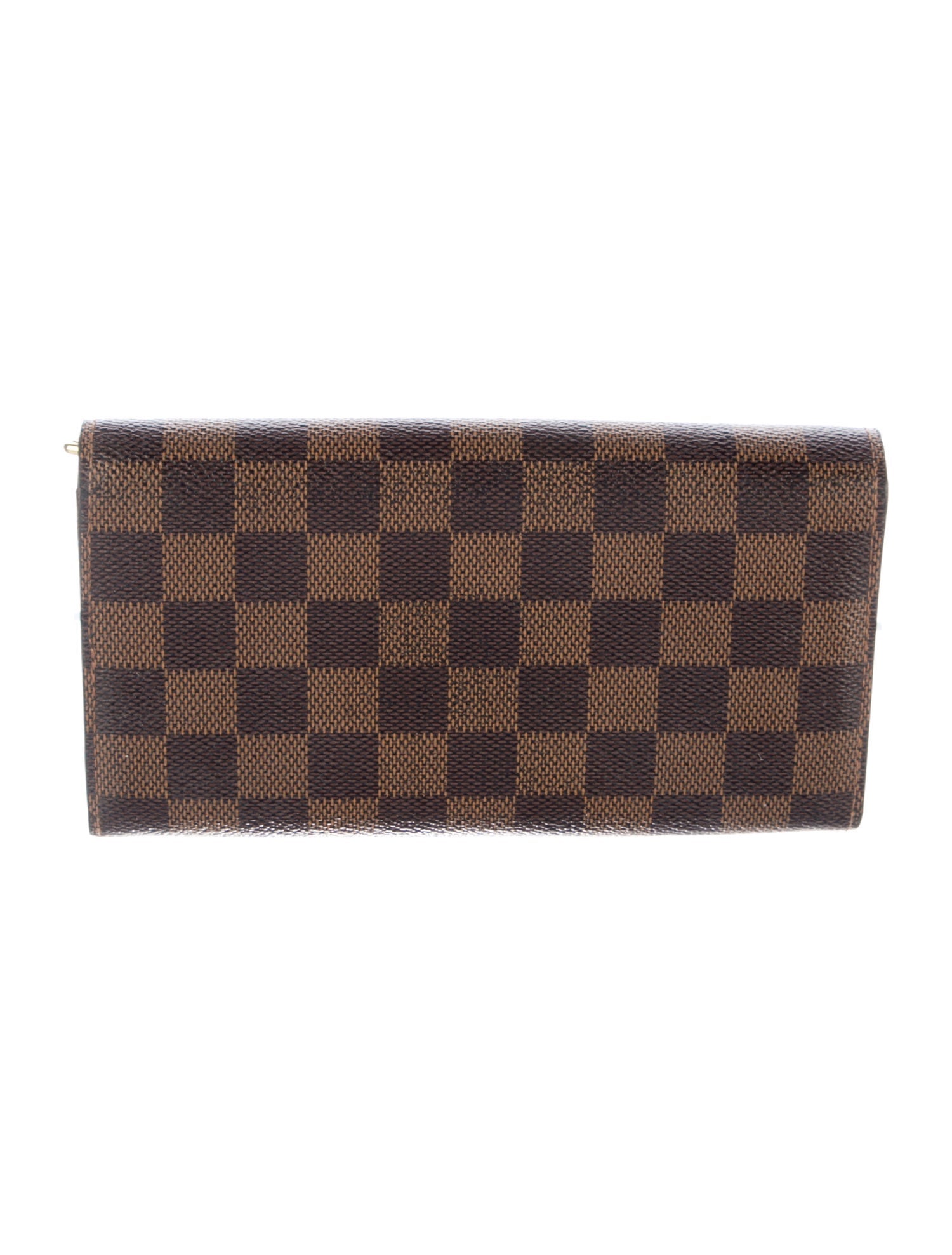Louis Vuitton 2012 Damier Ebene Pattern Wallet