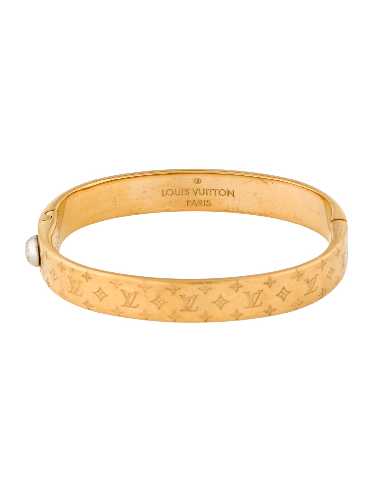 Louis Vuitton Nanogram Cuff Bracelet