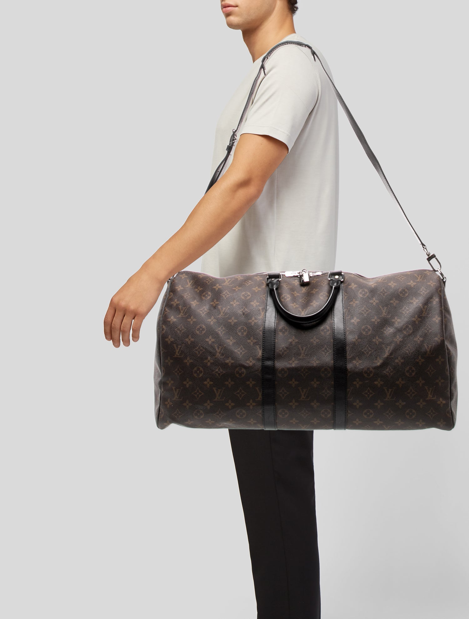 Louis Vuitton LV Monogram Keepall Bandouliere 45