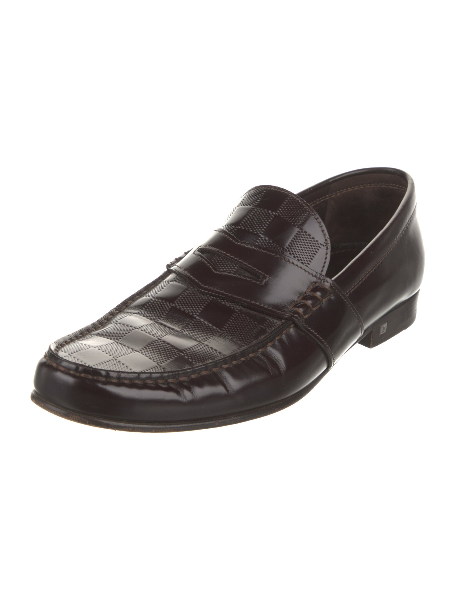 Louis Vuitton Leather Dress Loafers