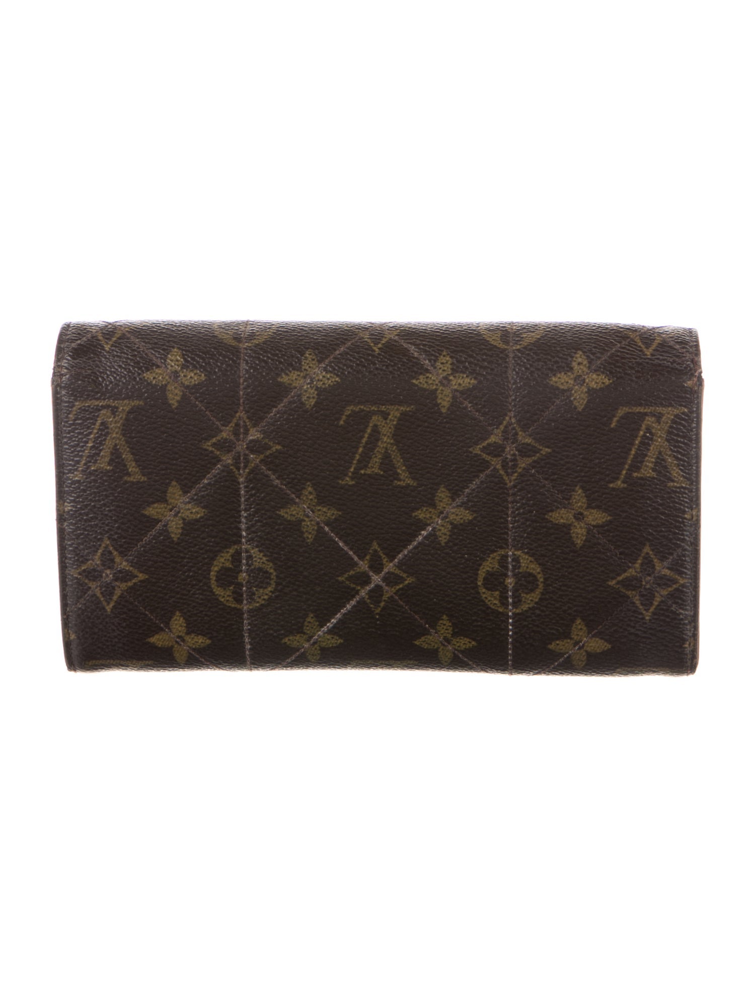 Louis Vuitton LV Monogram Coated Canvas Etoile Sarah Wallet