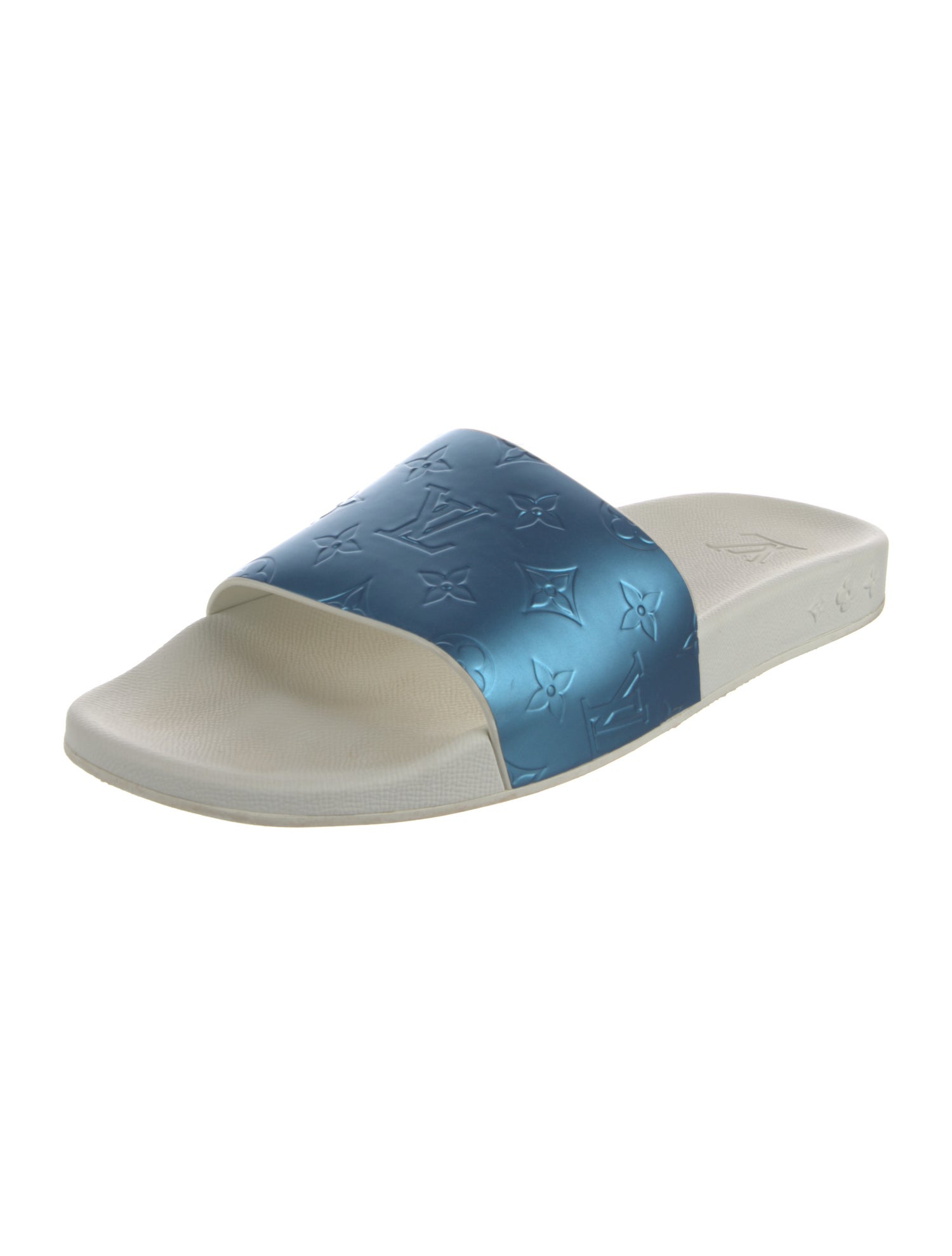 Louis Vuitton LV Monogram Rubber Slides