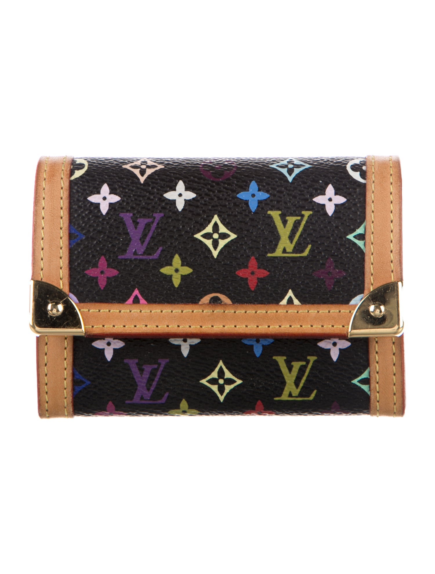 Louis Vuitton 2008 Multicolore Monogram Pattern Pochette Porte-Monnaie