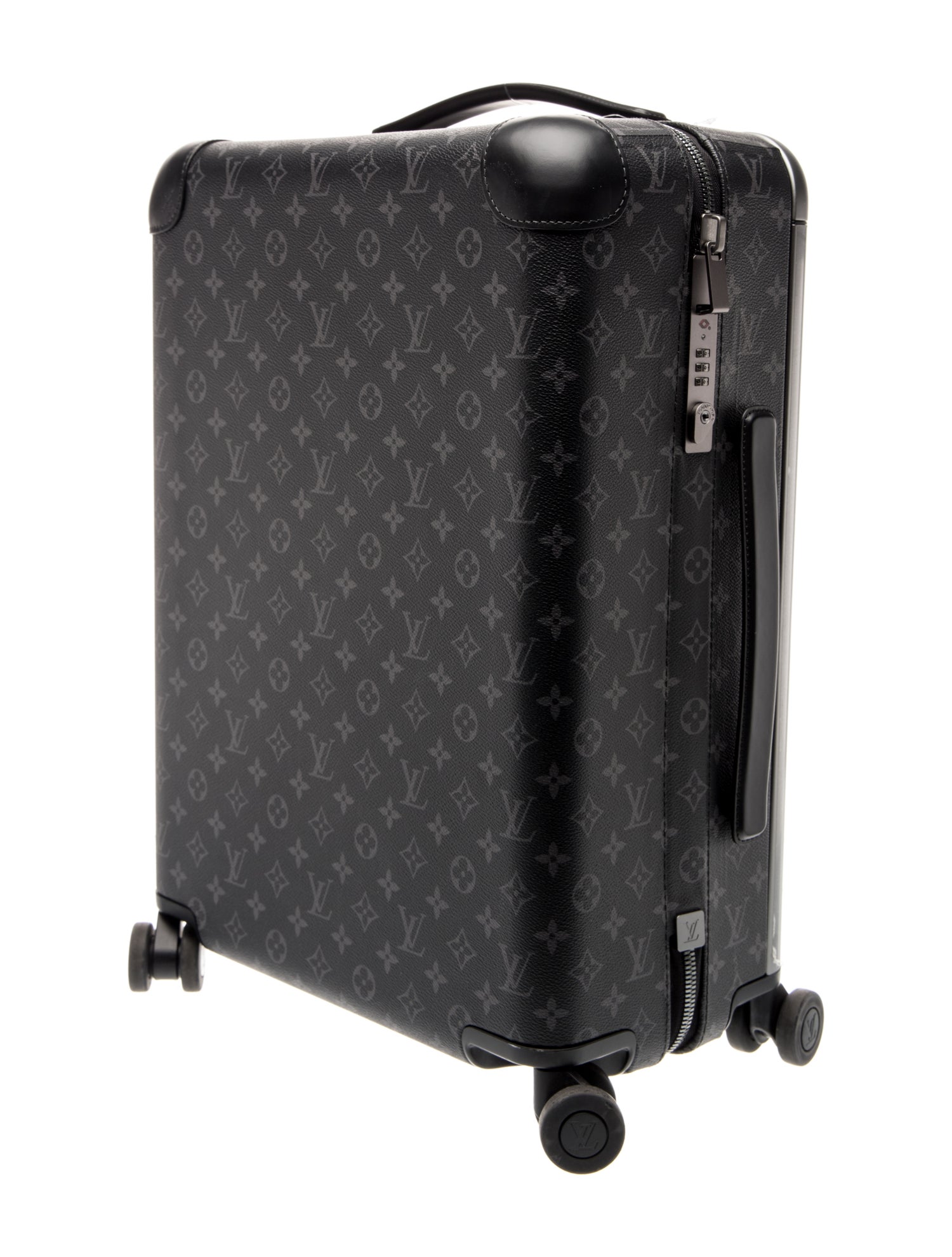 Louis Vuitton Monogramed 19in Coated Canvas Roller Carry-on