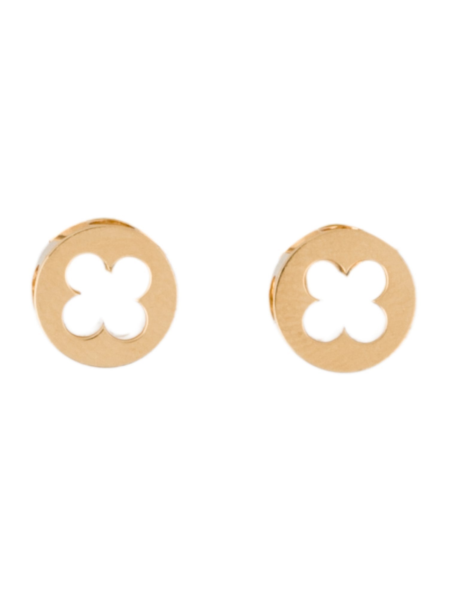 Louis Vuitton 18K Empreinte Ear Studs