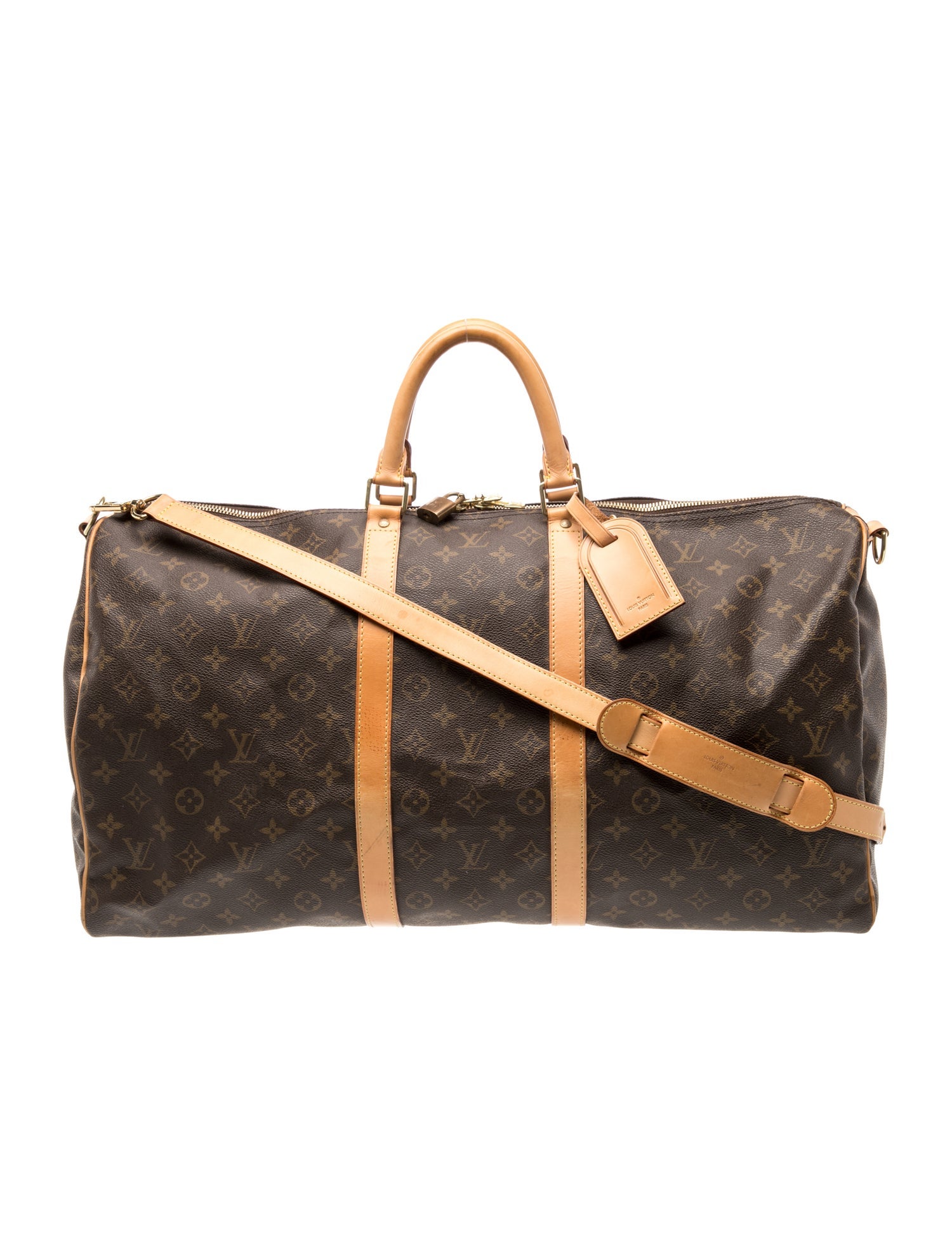 Louis Vuitton LV Monogram Keepall Bandouliere 55
