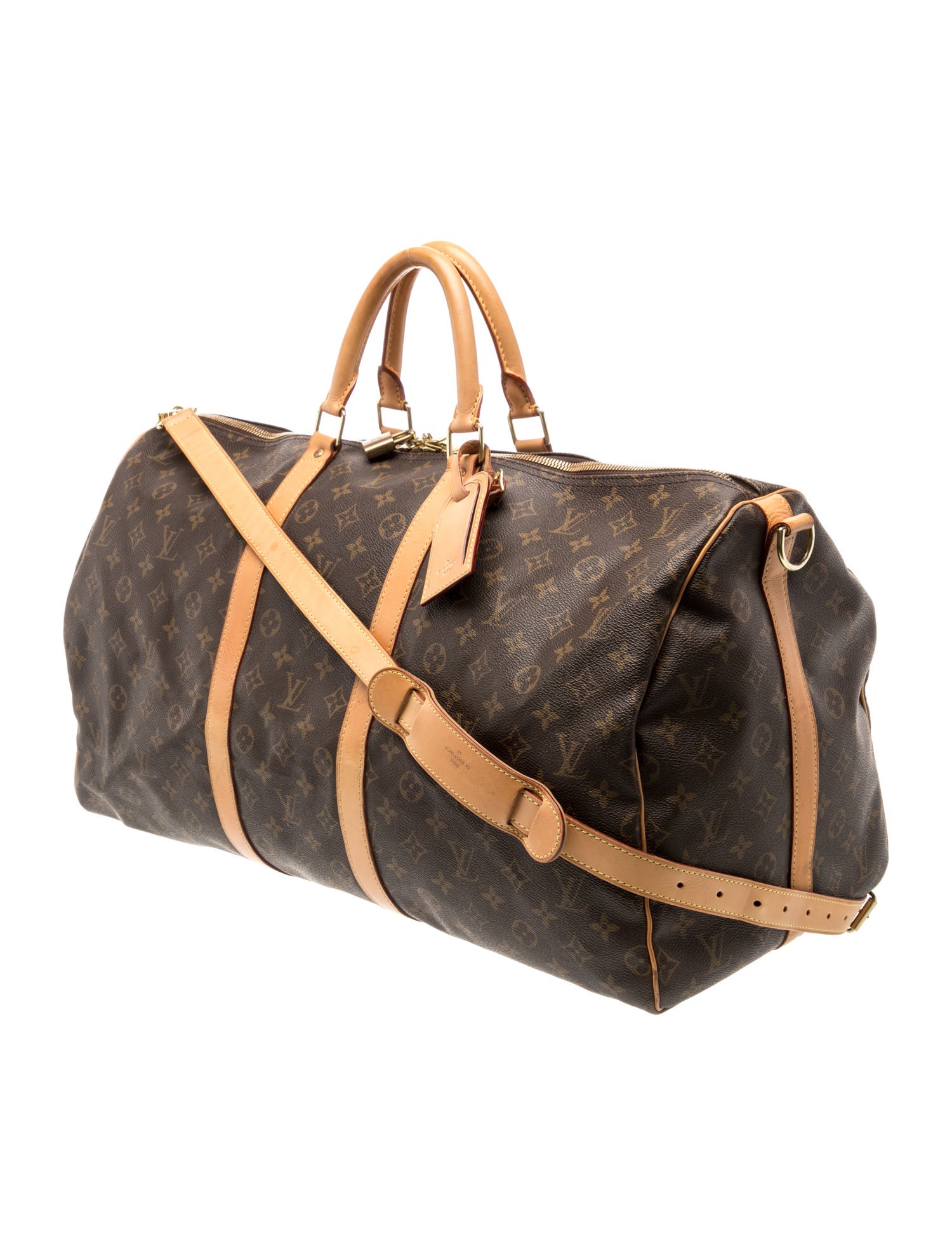 Louis Vuitton LV Monogram Keepall Bandouliere 55