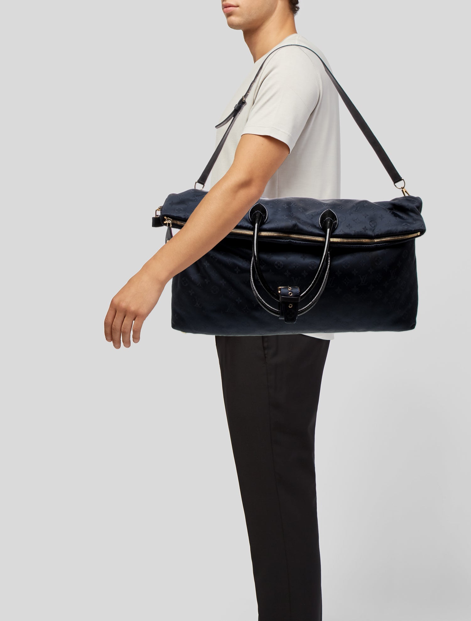 Louis Vuitton Nylon Weekender Bag