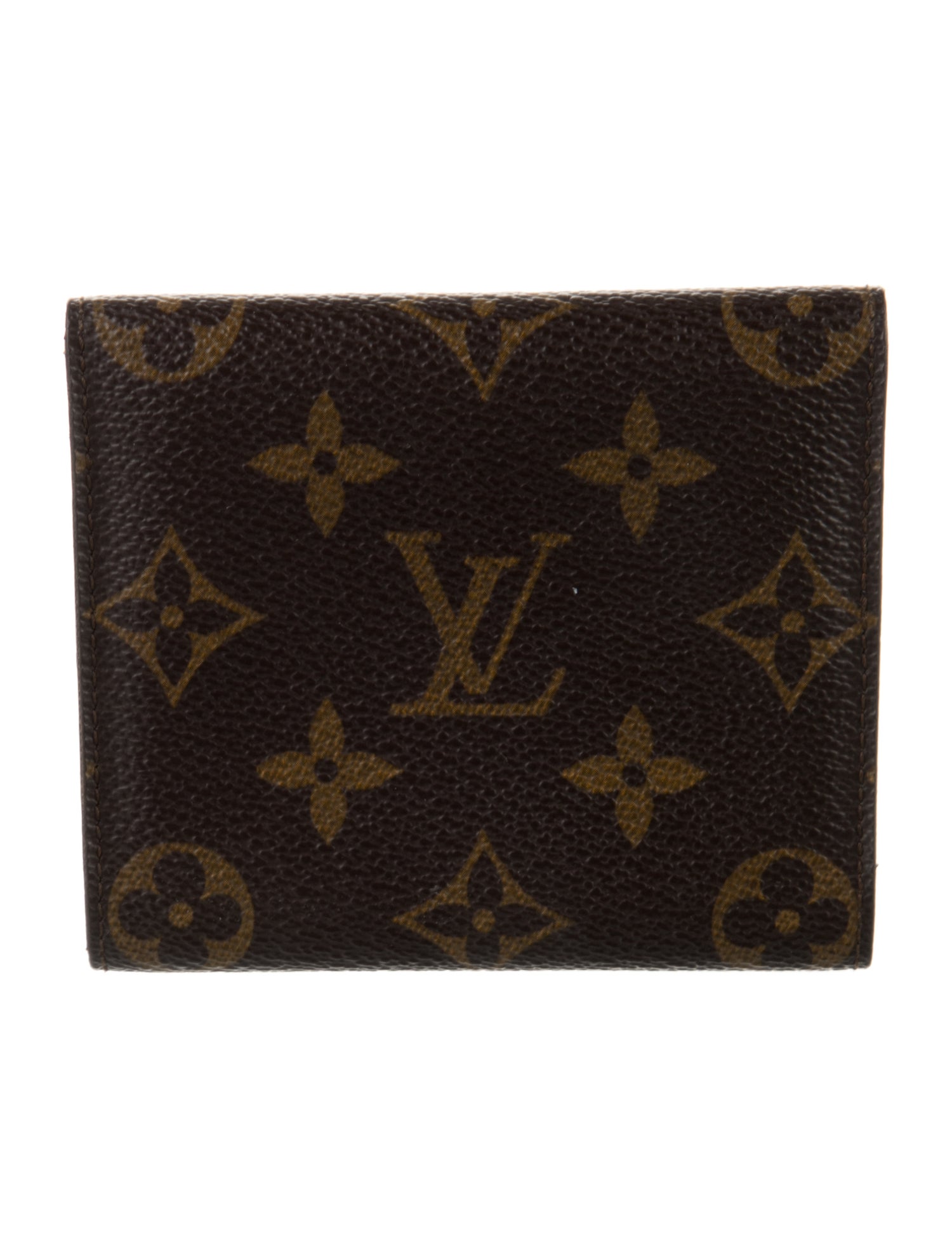 Louis Vuitton Monogram Pattern Coated Canvas Compact Wallet