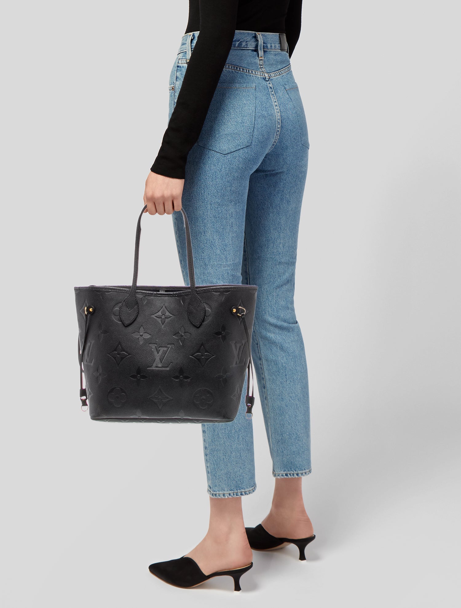 Louis Vuitton Monogram Giant Neverfull w/Pouch