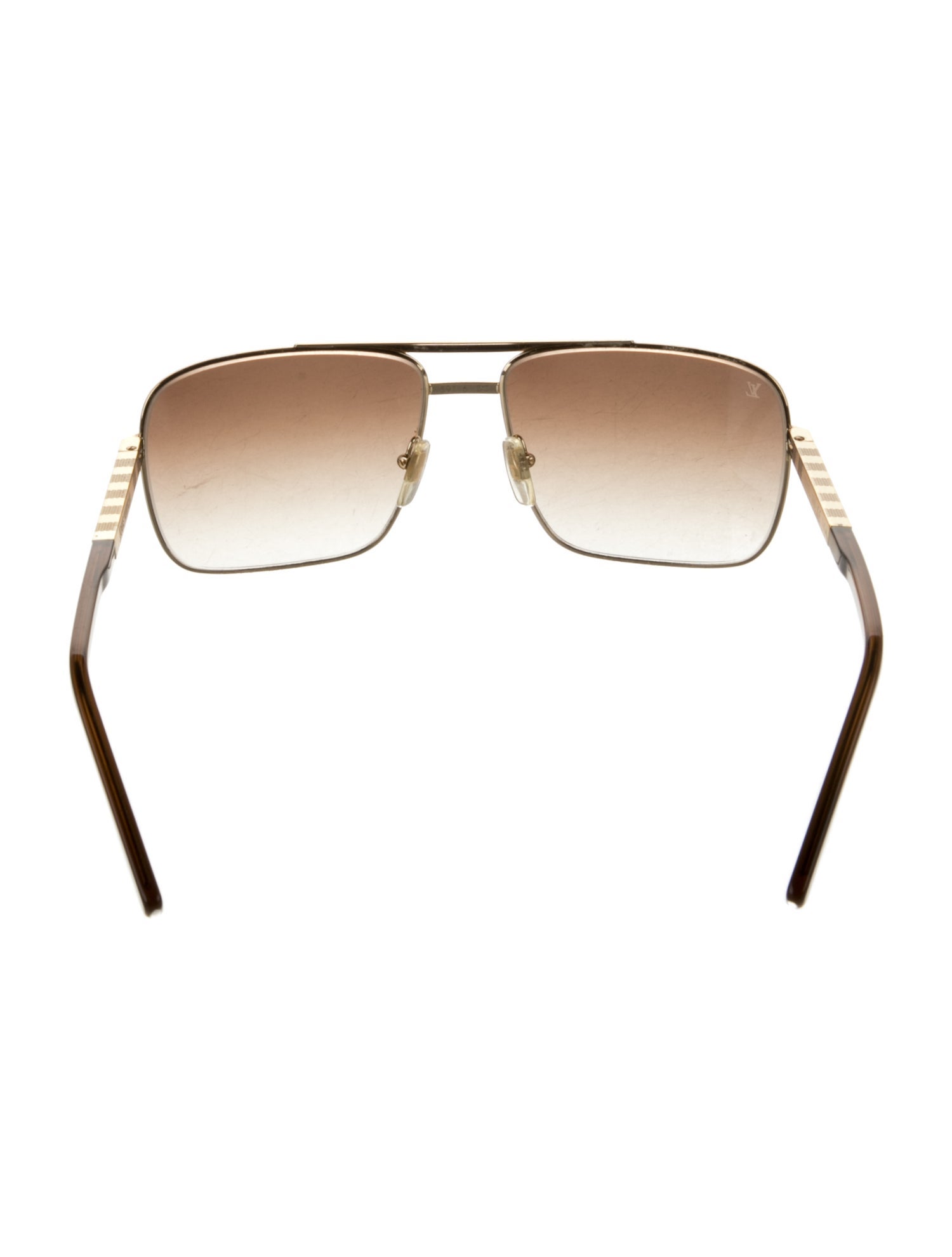 Louis Vuitton Damier Attitude Aviator Sunglasses