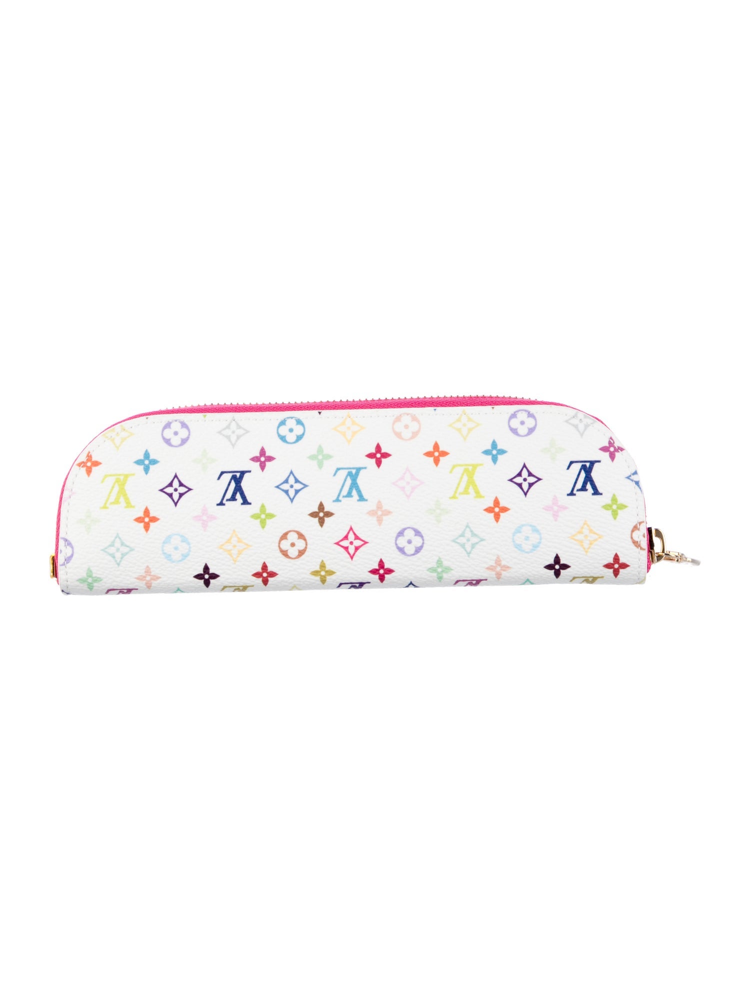 Louis Vuitton Louis Vuitton X Takashi Murakami Monogram Multicolor Charlotte Pencil Pouch Fuchsia