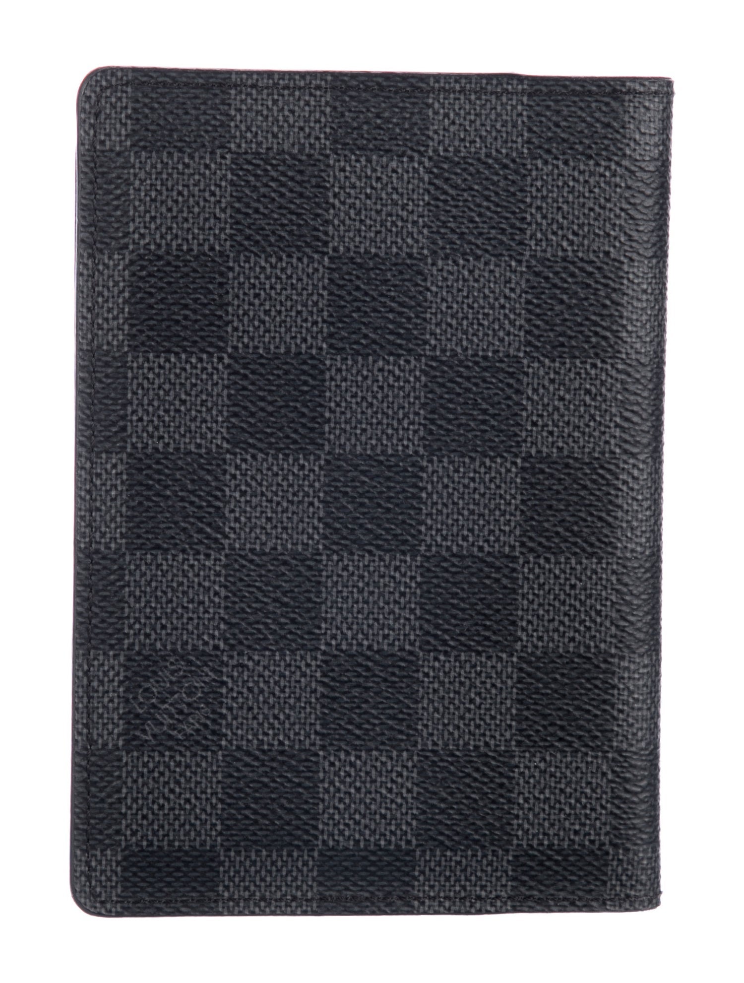 Louis Vuitton 2015 Damier Graphite Pattern Wallet