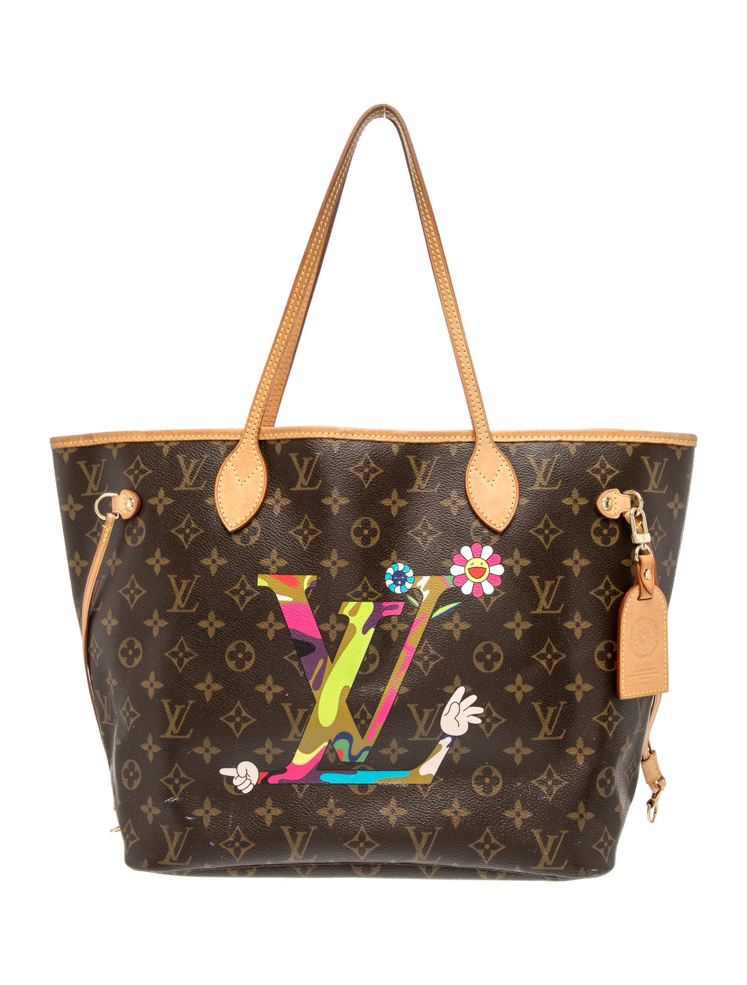 Louis Vuitton LV Monogram MOCA Neverfull MM Vintage