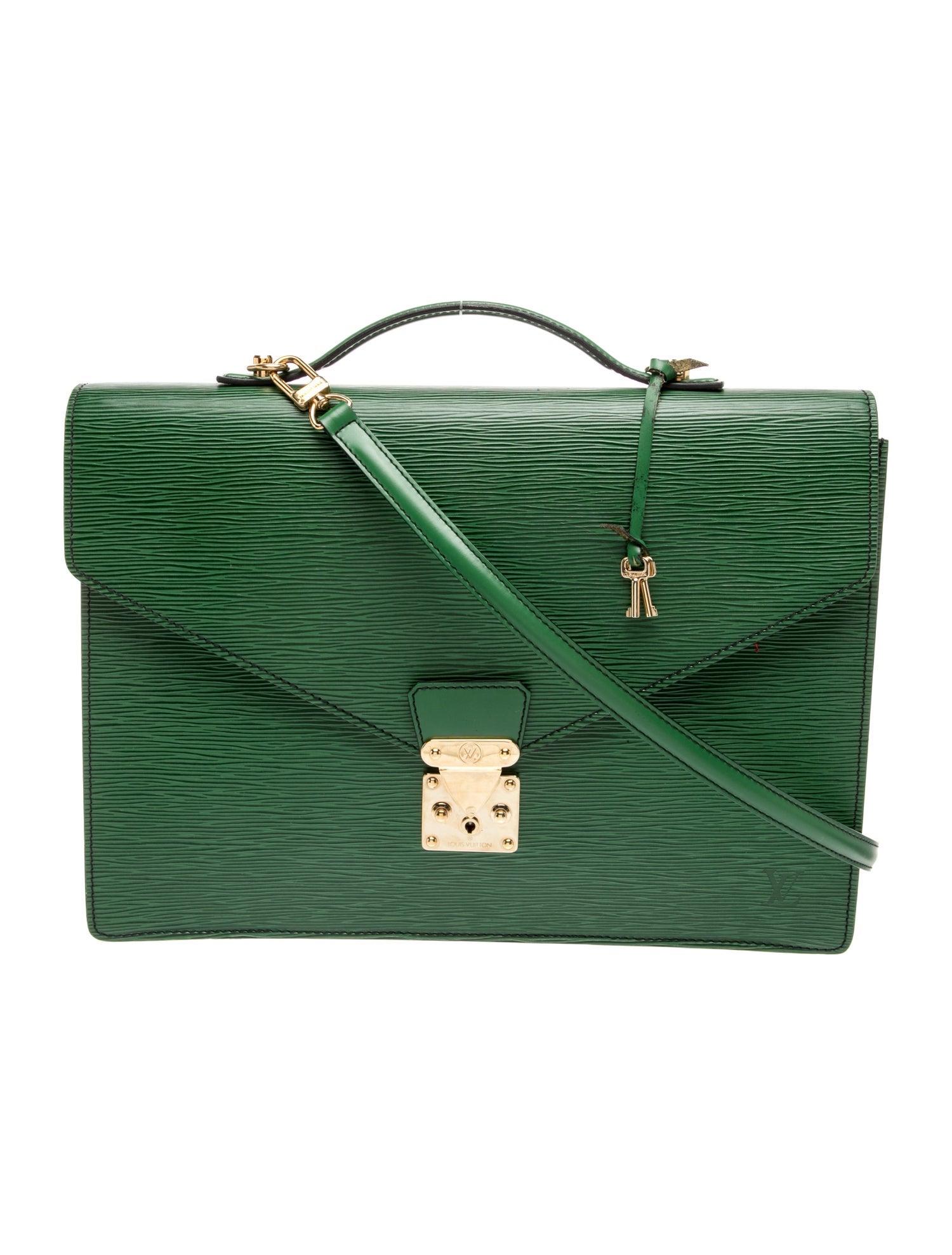 Louis Vuitton Leather Briefcase