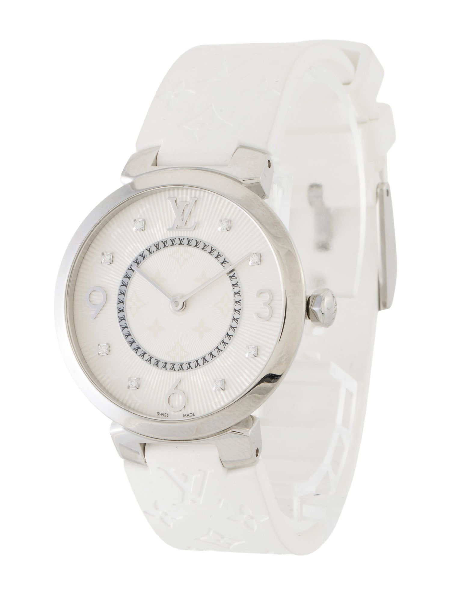 Louis Vuitton Tambour Slim Monogram Watch