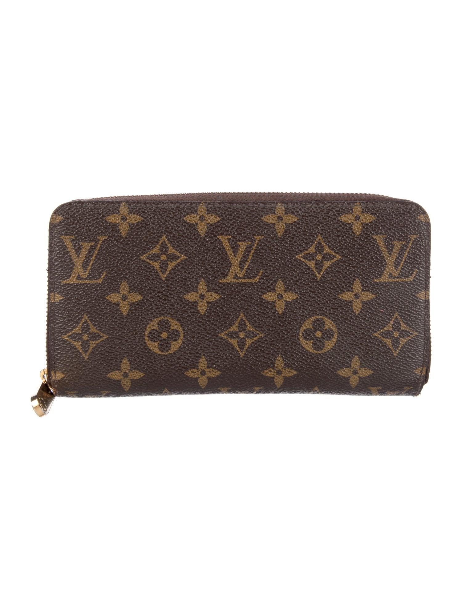 Louis Vuitton LV Monogram Coated Canvas Zippy Wallet