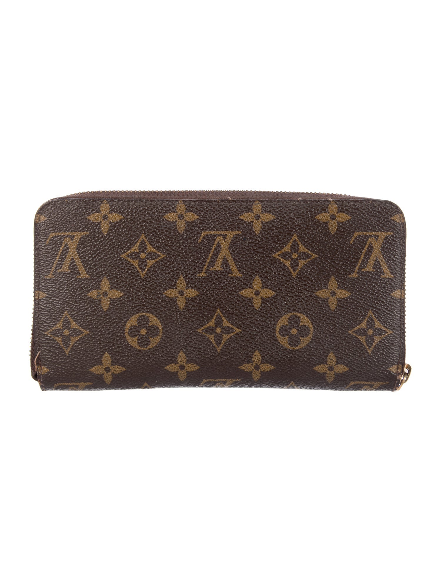 Louis Vuitton LV Monogram Coated Canvas Zippy Wallet