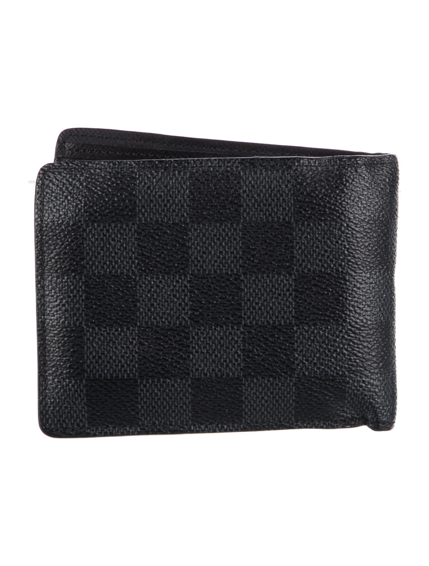 Louis Vuitton Damier Graphite Pattern Coated Canvas Wallet