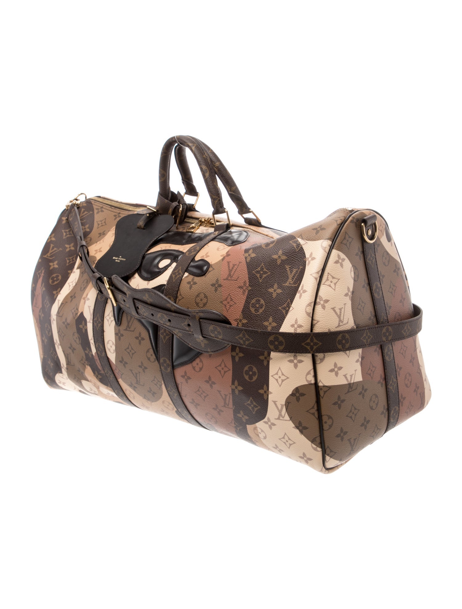 Louis Vuitton LV Monogram Keepall Bandouliere 55 2023