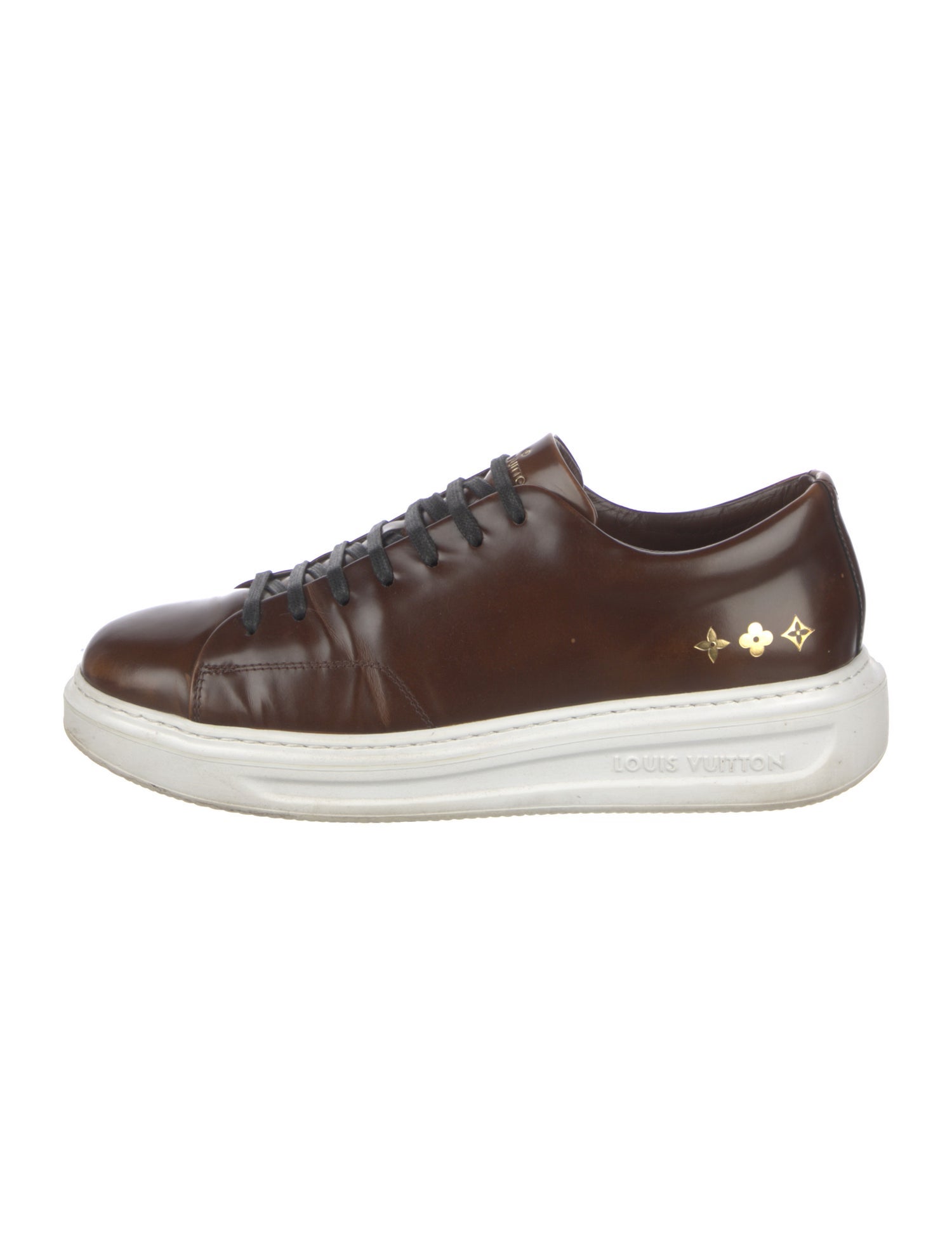 Louis Vuitton LV Monogram Leather Sneakers