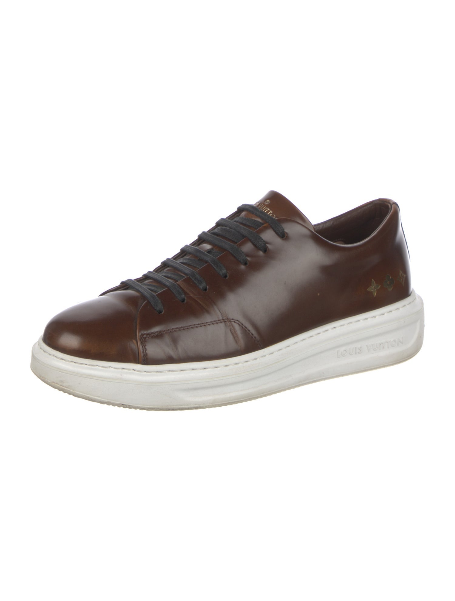Louis Vuitton LV Monogram Leather Sneakers